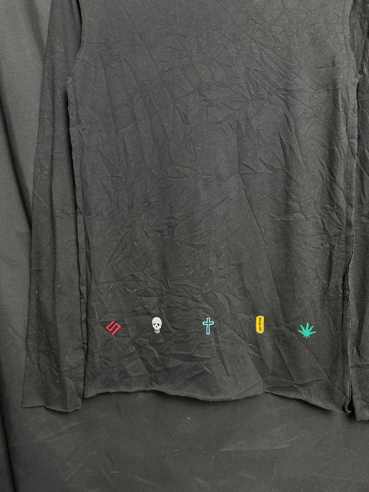 If Six Was Nine × Japanese Brand × Le Grande Bleu (L.G.B.) Japanese Skulls Long Sleeve Ifsix Lgb Style Size US M / EU 48-50 / 2 - 3 Thumbnail