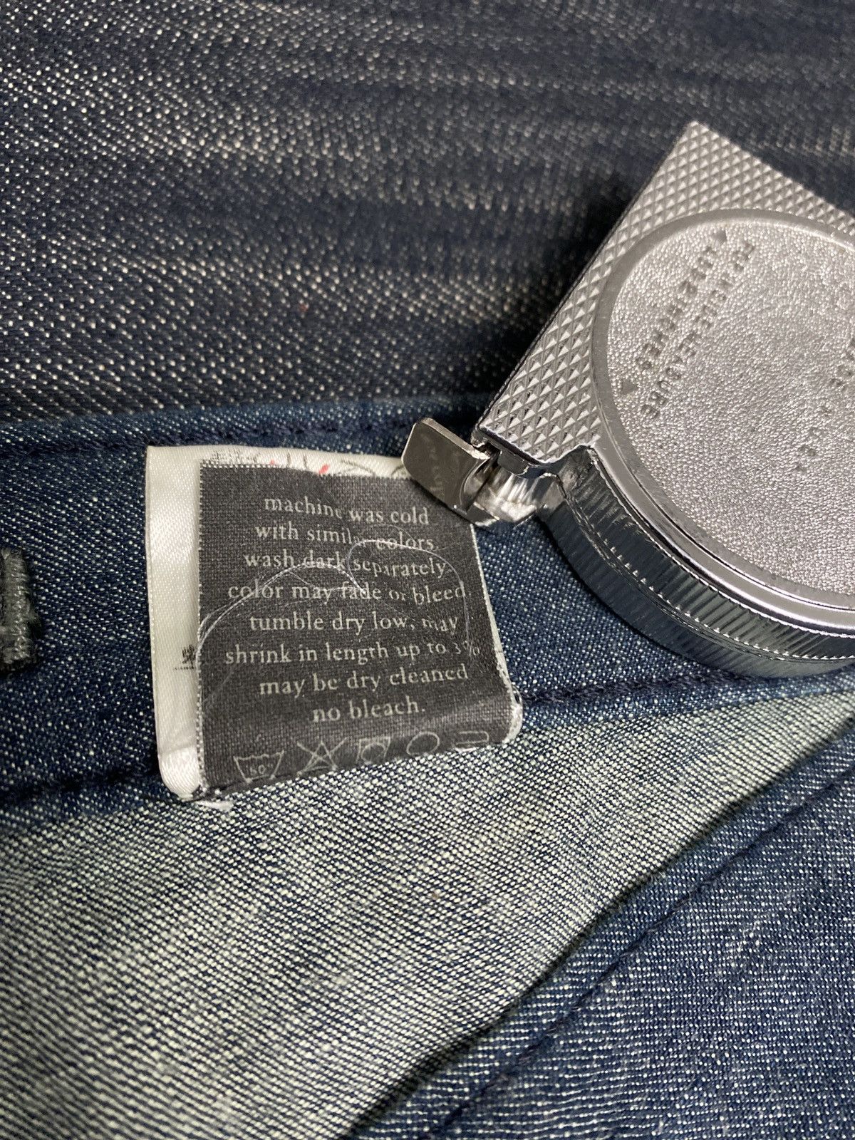John Varvatos John Varvatos USA Denim Jeans Made in Italy Slim Straight Size US 34 / EU 50 - 7 Thumbnail