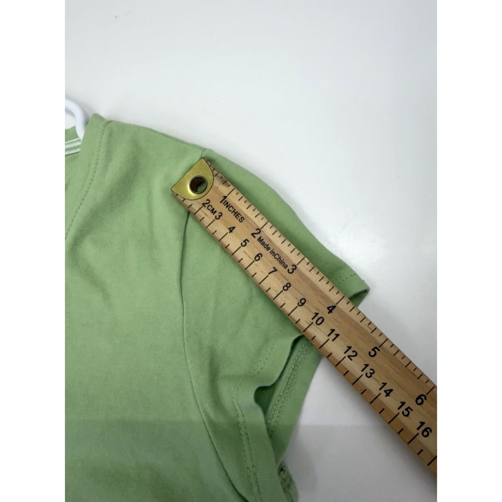 Vintage L.A Blues Womens Shirt Size Small Green Short Sleeve V-Neck 2000s Y2K Shirt Womens Small Green Short Sleeve V-Neck 2000s Y2K Size S / US 4 / IT 40 - 6 Thumbnail