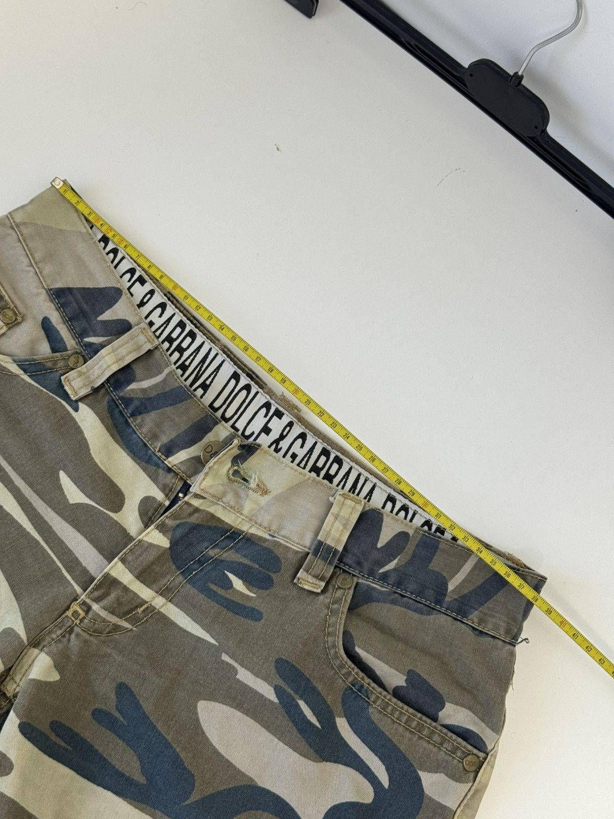Dolce & Gabbana Dolce & Gabbana Vintage Women’s Shorts Camo style 90’s Size 29" - 13 Thumbnail