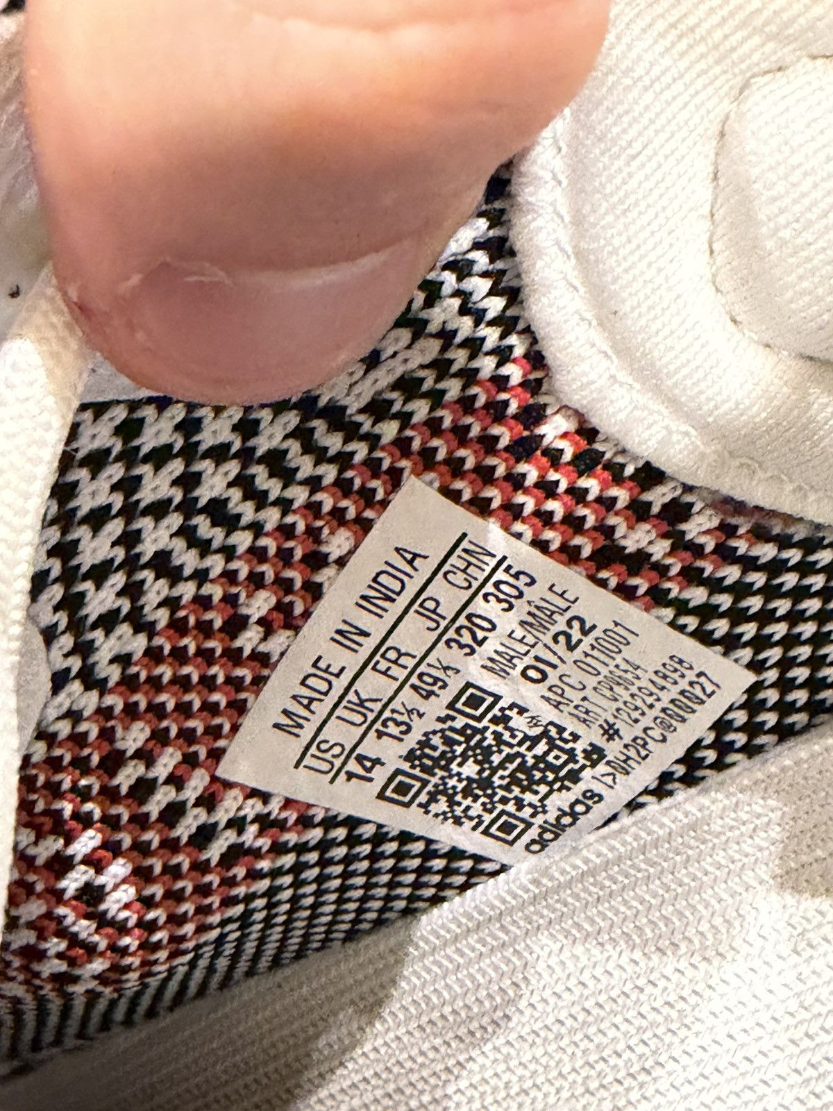 Adidas Adidas Yeezy Boost 350 V2 ‘Zebra’ Size US 14 / EU 47 - 8 Thumbnail