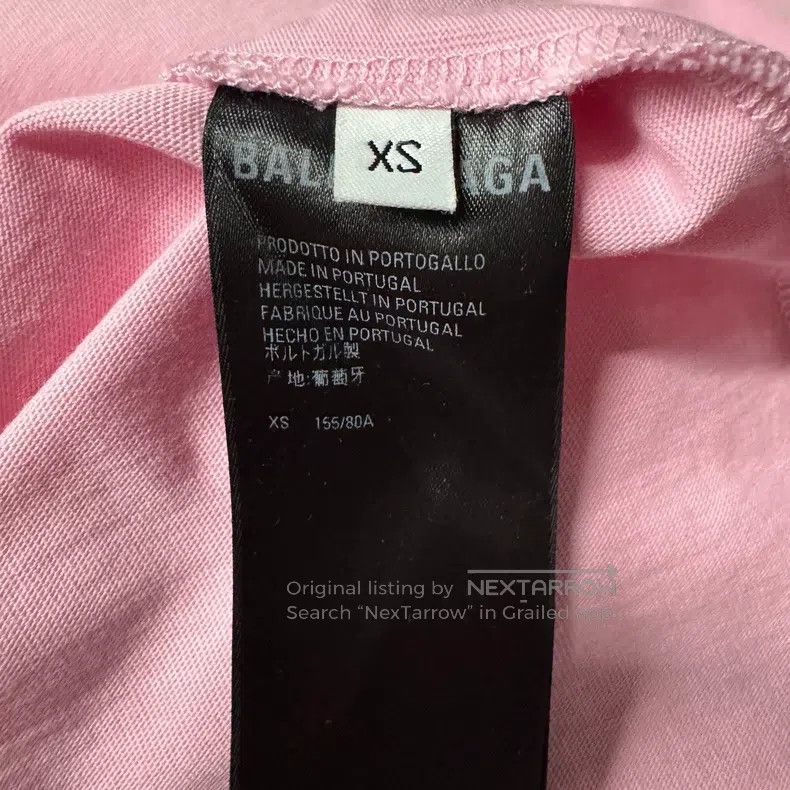 Balenciaga Balenciaga Pink Short-Sleeve T-Shirt Size US XS / EU 42 / 0 - 4 Thumbnail