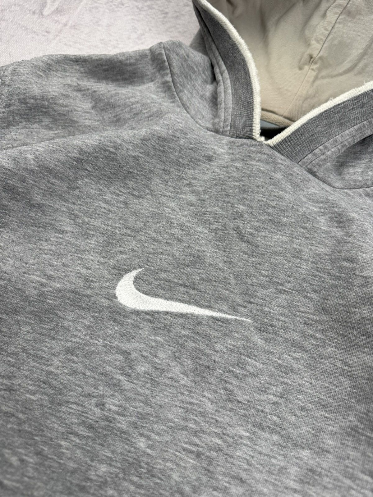 Nike × Vintage NIKE VINTAGE CENTER LOGO OVERSIZE BOXY HOODIE Size US M / EU 48-50 / 2 - 6 Thumbnail