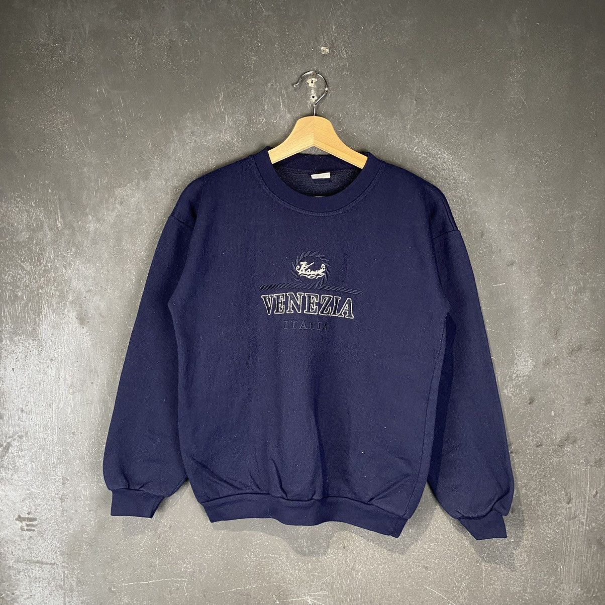 Vintage 90s Venezia Italia Crewneck Size S / US 4 / IT 40 - 1 Thumbnail