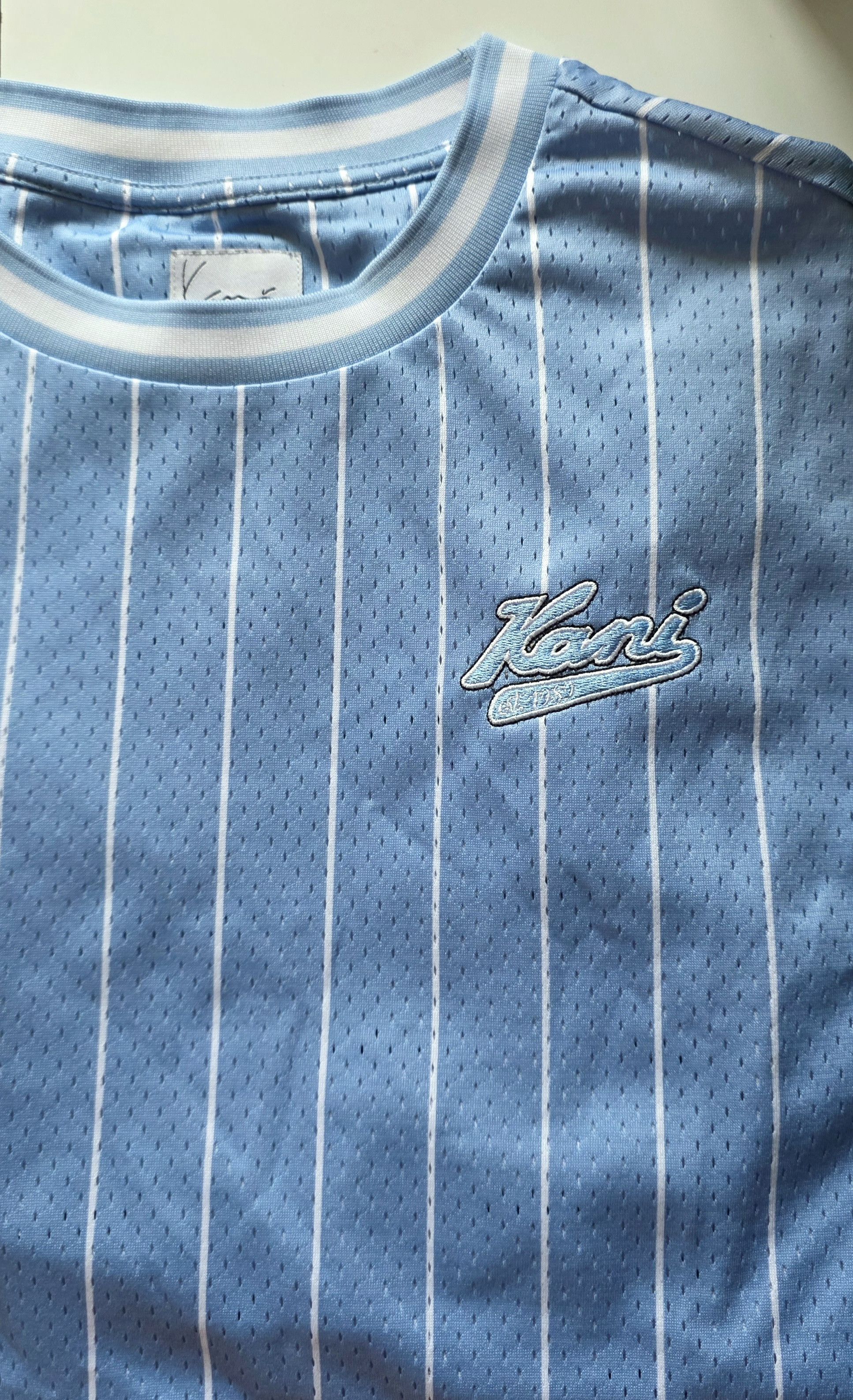 Karl Kani Karl Kani jersey L blue baseball Y2K streetwear Size US L / EU 52-54 / 3 - 11 Thumbnail