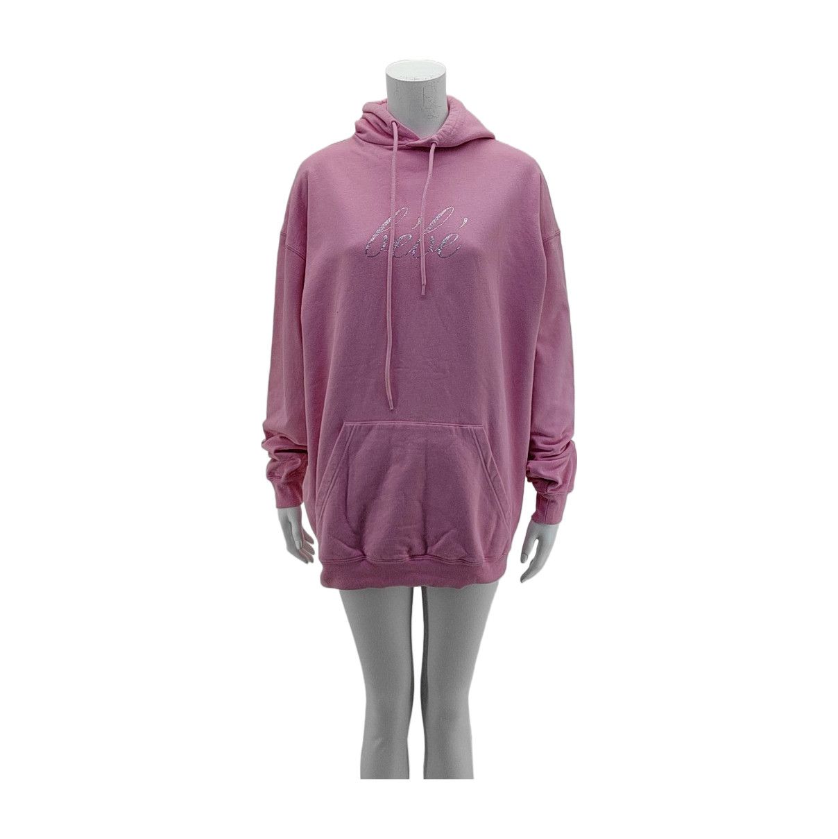 Balenciaga Balenciaga Logo Pink Hoodie Size XS Size XS / US 0-2 / IT 36-38 - 1 Thumbnail