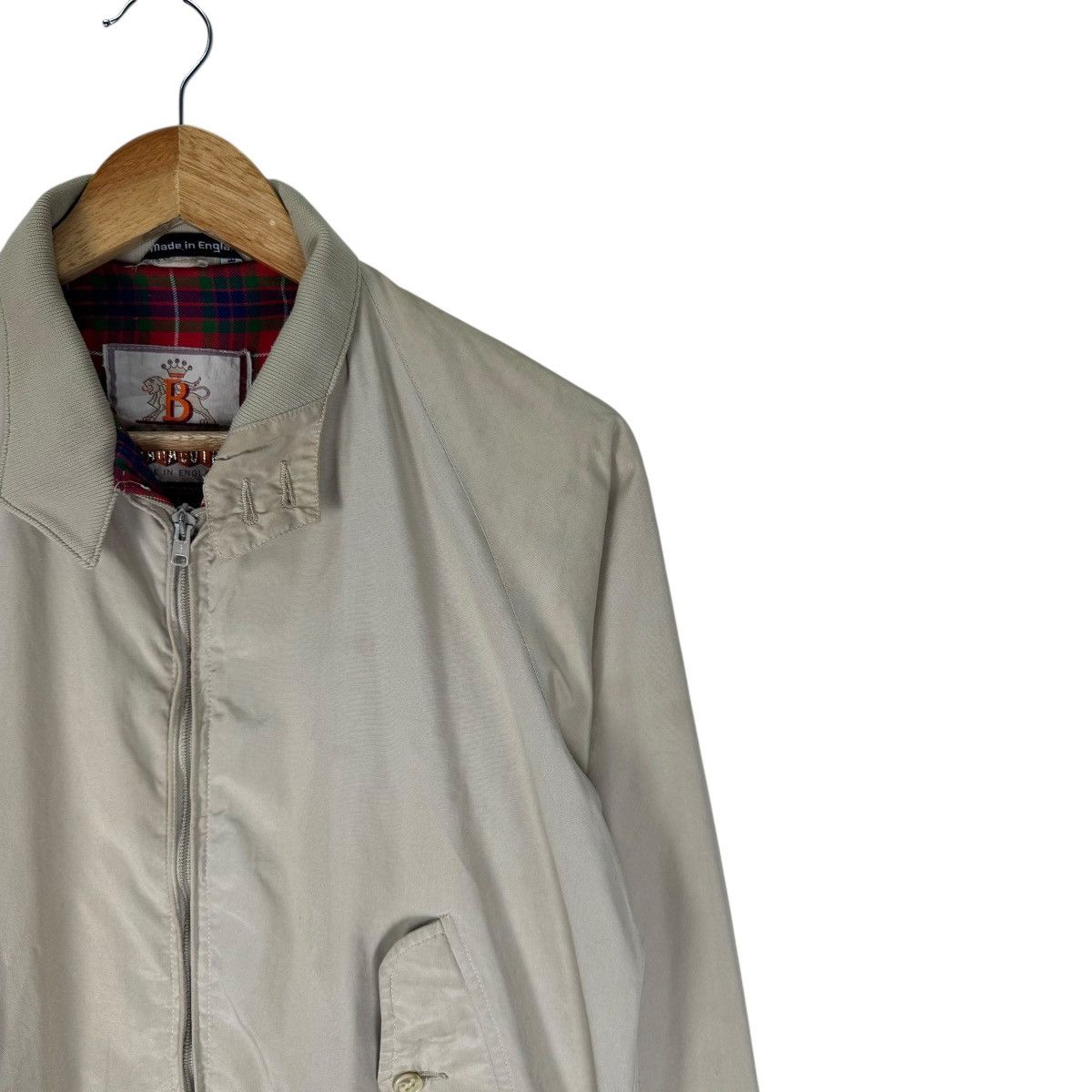 Baracuta 🌟90s BARACUTA G9 ENGLAND ZIPPER AERO HERRINGTON JACKET Size US S / EU 44-46 / 1 - 4 Thumbnail