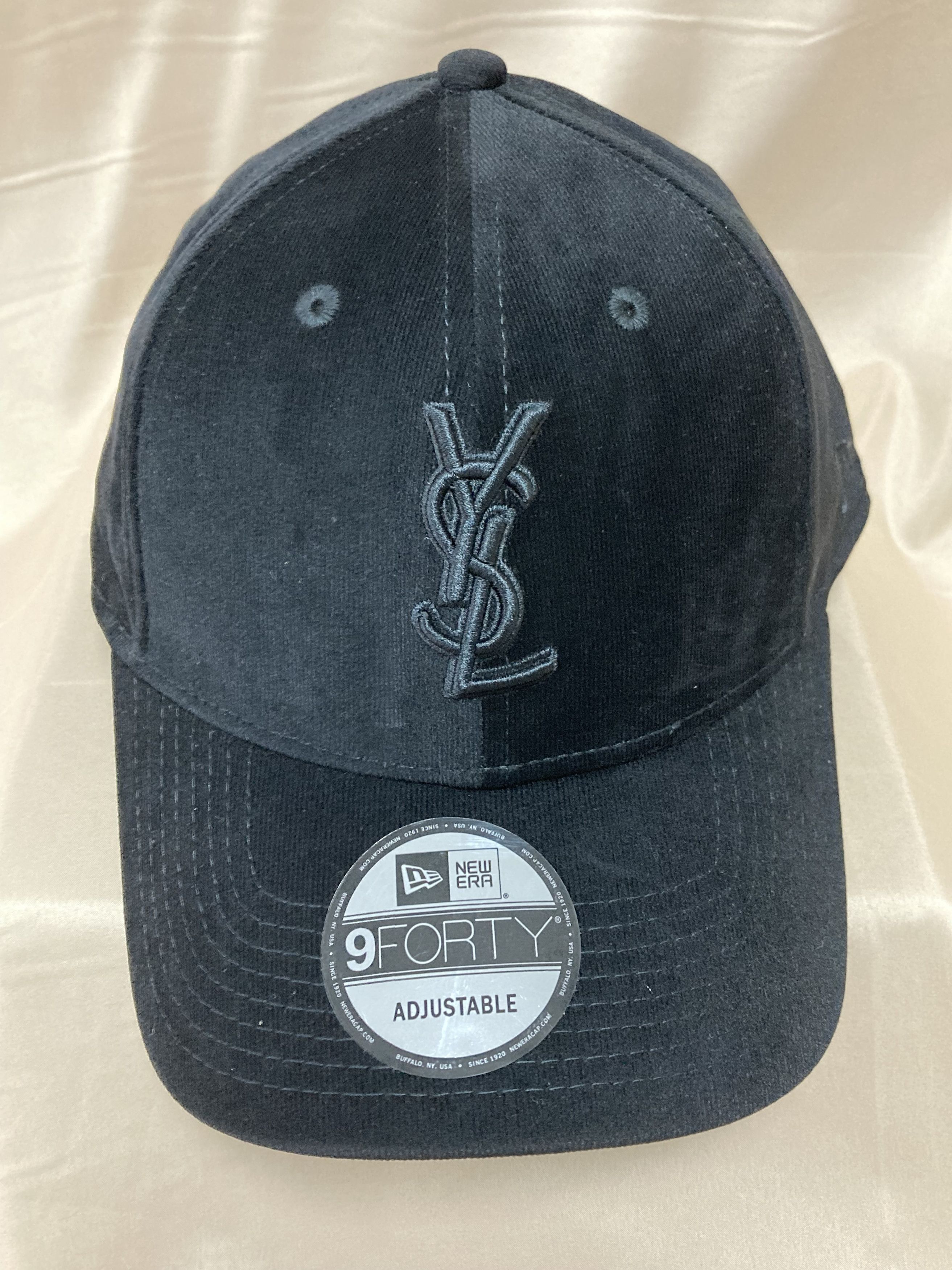 Yves Saint Laurent YSL Sunscreen baseball Corduroy cap Size ONE SIZE - 2 Thumbnail