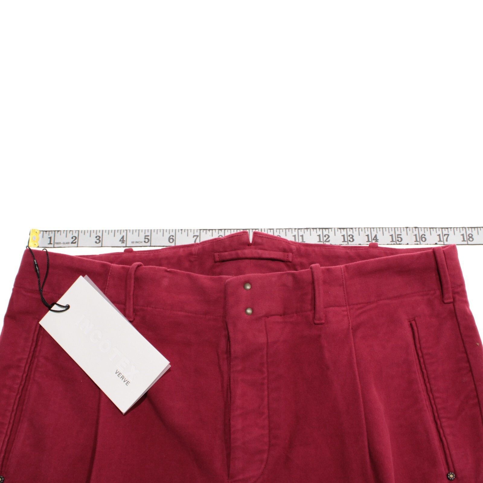 Incotex INCOTEX New with tags Chino Size 34 US In Red Size US 34 / EU 50 - 7 Thumbnail