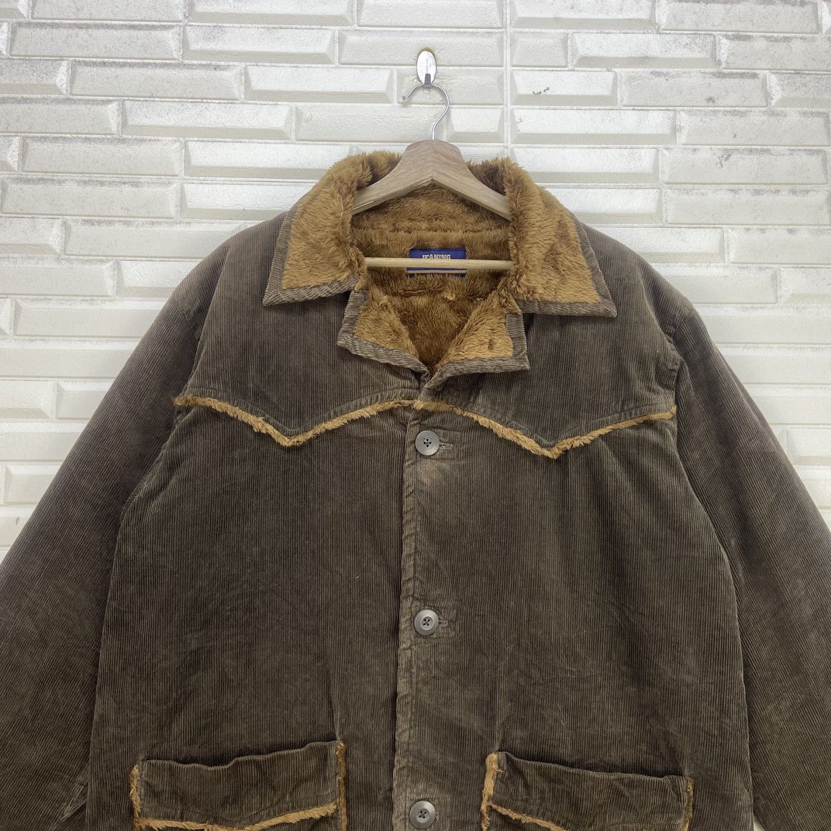 Japanese Brand Jeaning Garage Corduroy Sherpa Heavy Coat Size US XL / EU 56 / 4 - 4 Thumbnail