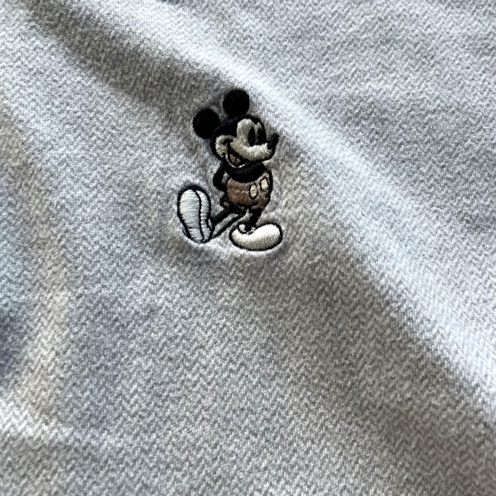 Disney Disney Mickey Mouse Polo Shirt Mens XL Gray Embroidered Walt Disney World Cotton Size US XL / EU 56 / 4 - 3 Thumbnail