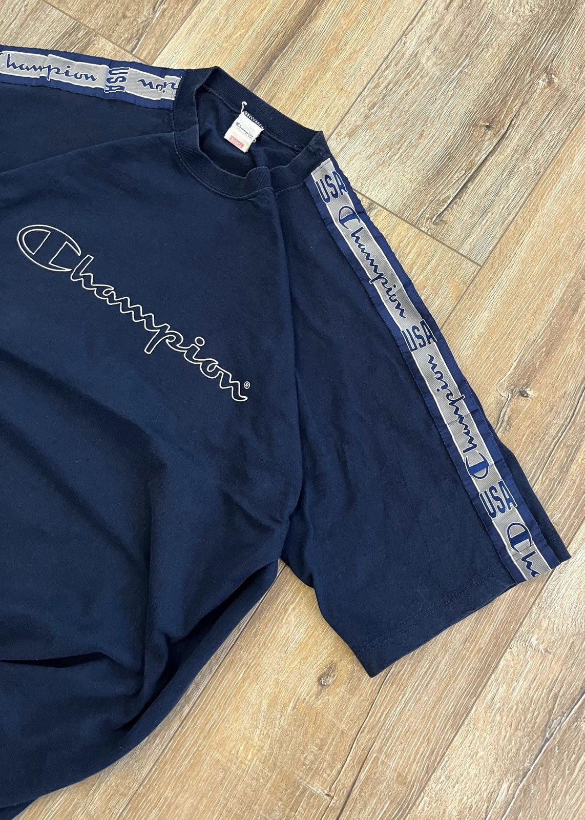 Champion × Vintage VINTAGE CHAMPION T-SHIRT Size US XL / EU 56 / 4 - 4 Thumbnail