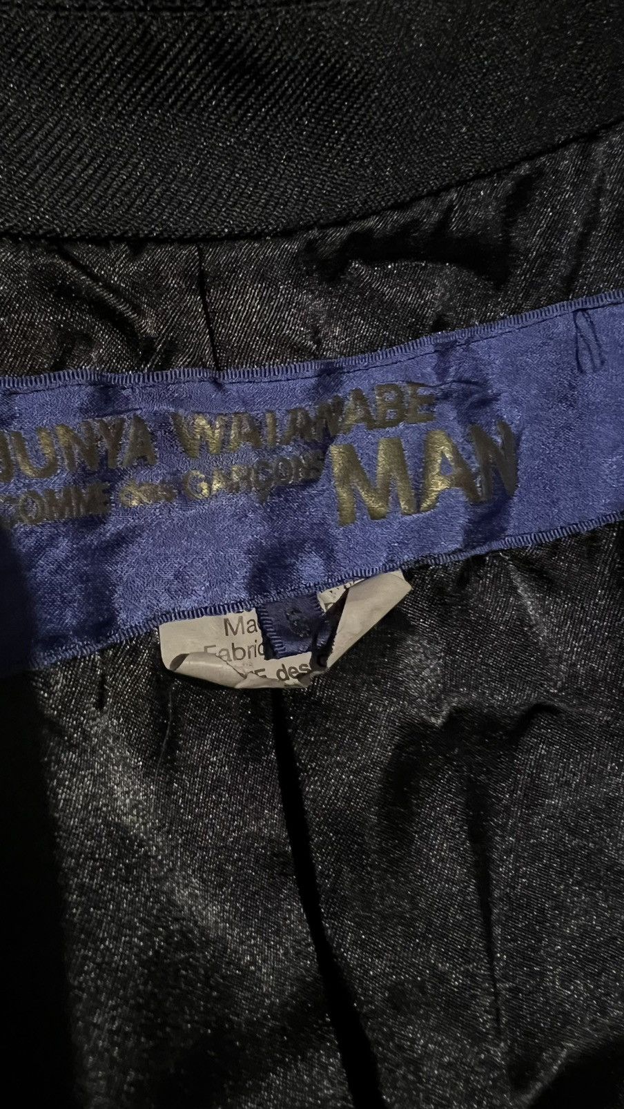 Comme des Garcons × Comme des Garcons Homme × Junya Watanabe Comme des Garçons Junya Watanabe men's classic jacket Size US M / EU 48-50 / 2 - 5 Thumbnail