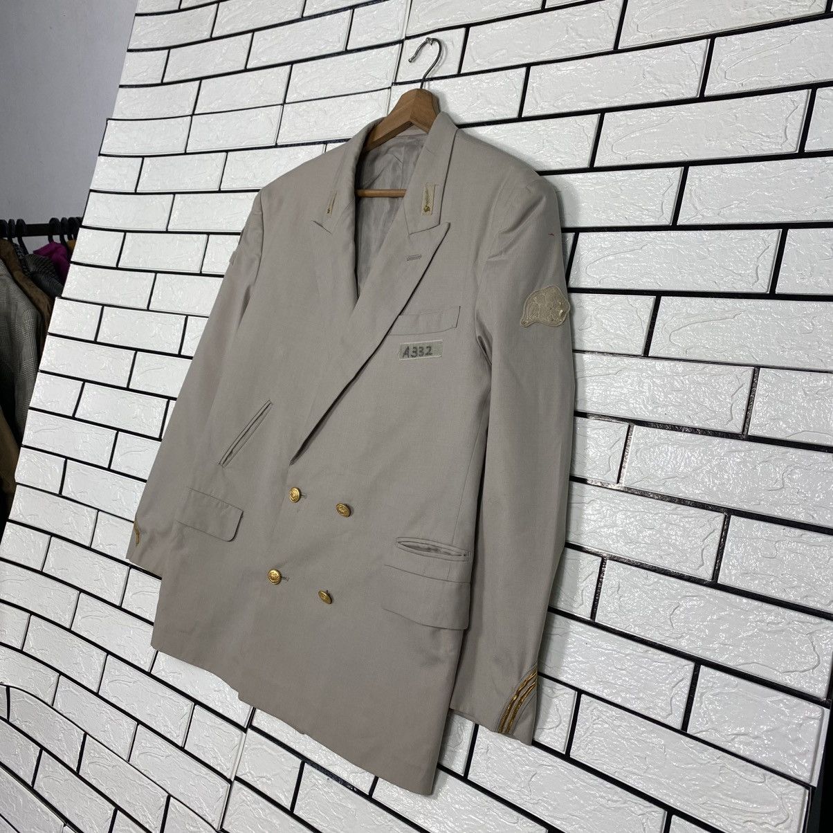 Yohji Yamamoto 📌Vintage Coats Jacket Yohji Yamamoto Central Japan Railway Size US M / EU 48-50 / 2 - 3 Thumbnail