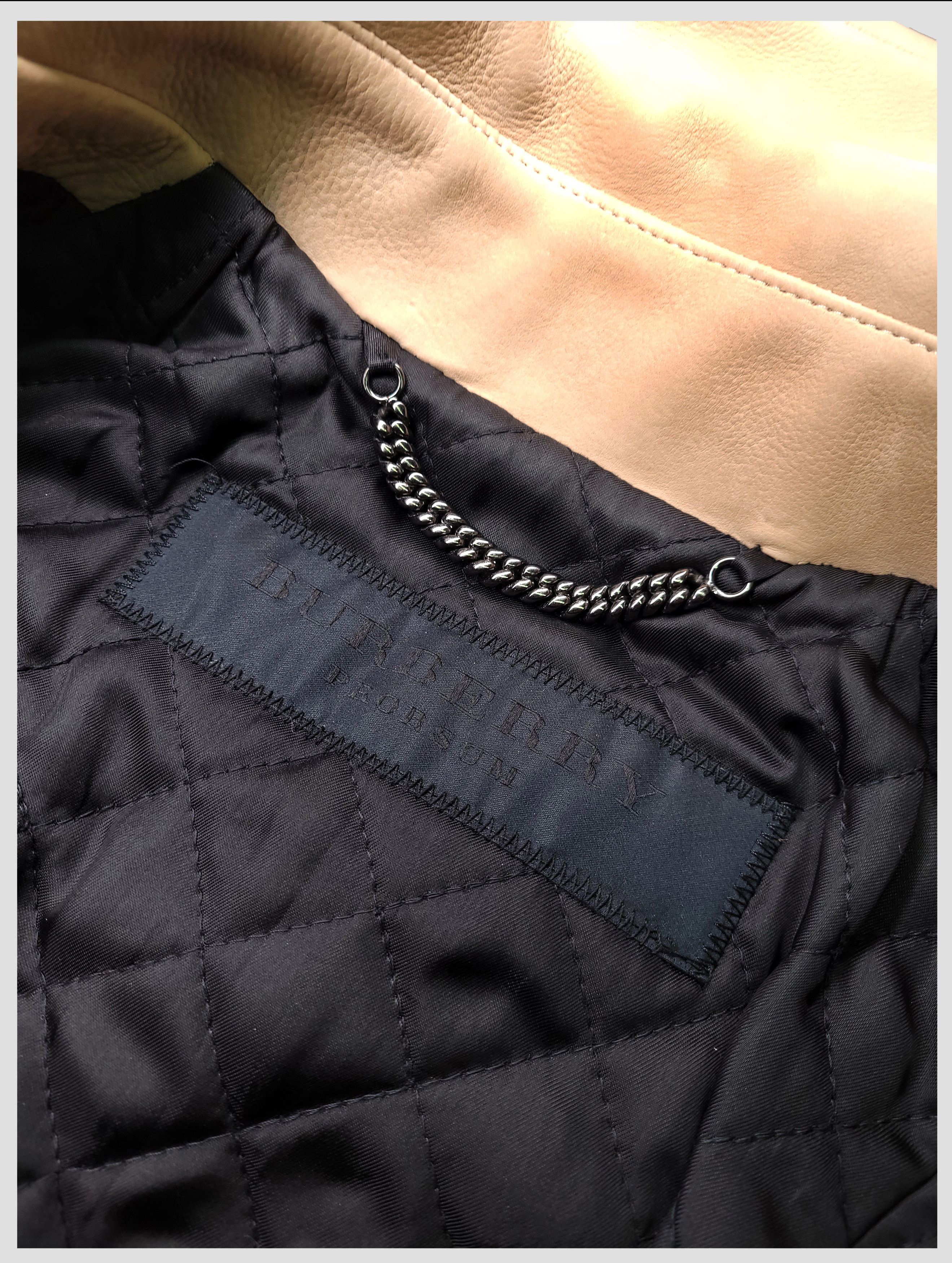 Burberry Prorsum Burberry Prorsum _ Italy _ Runway _ Leather _ Biker Jacket Size XS / US 0-2 / IT 36-38 - 9 Thumbnail