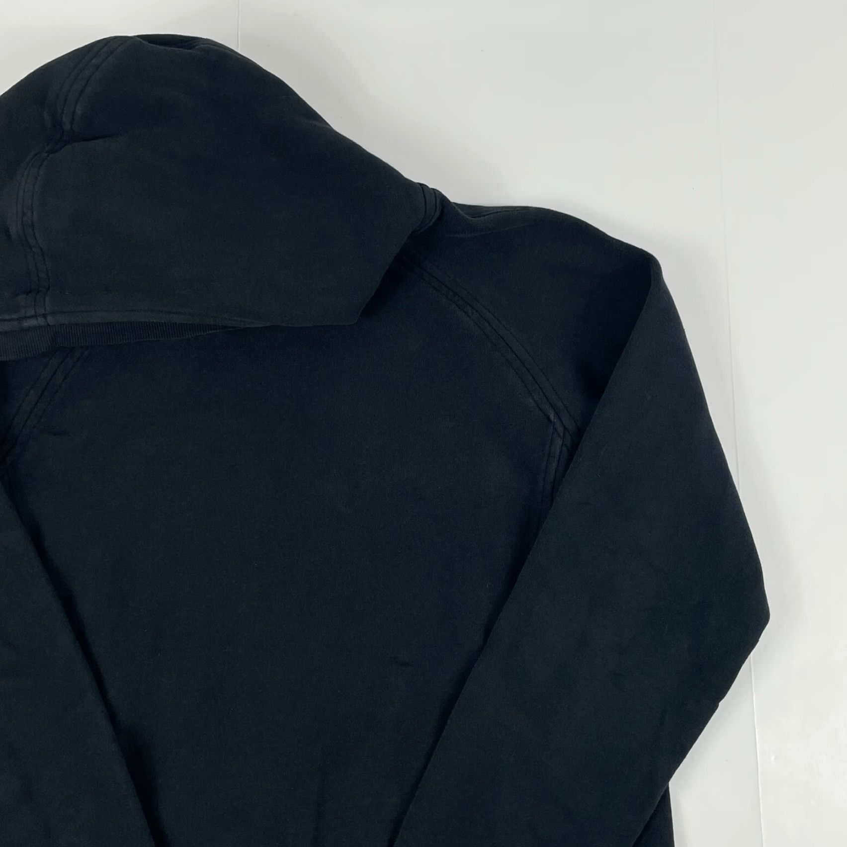 Lululemon Lululemon Hoodie Womens 8 Black Fleece Please Pullover Lined Running Stretch Gym Shirt Pullover Hooded Mock Neck Size M / US 6-8 / IT 42-44 - 3 Thumbnail