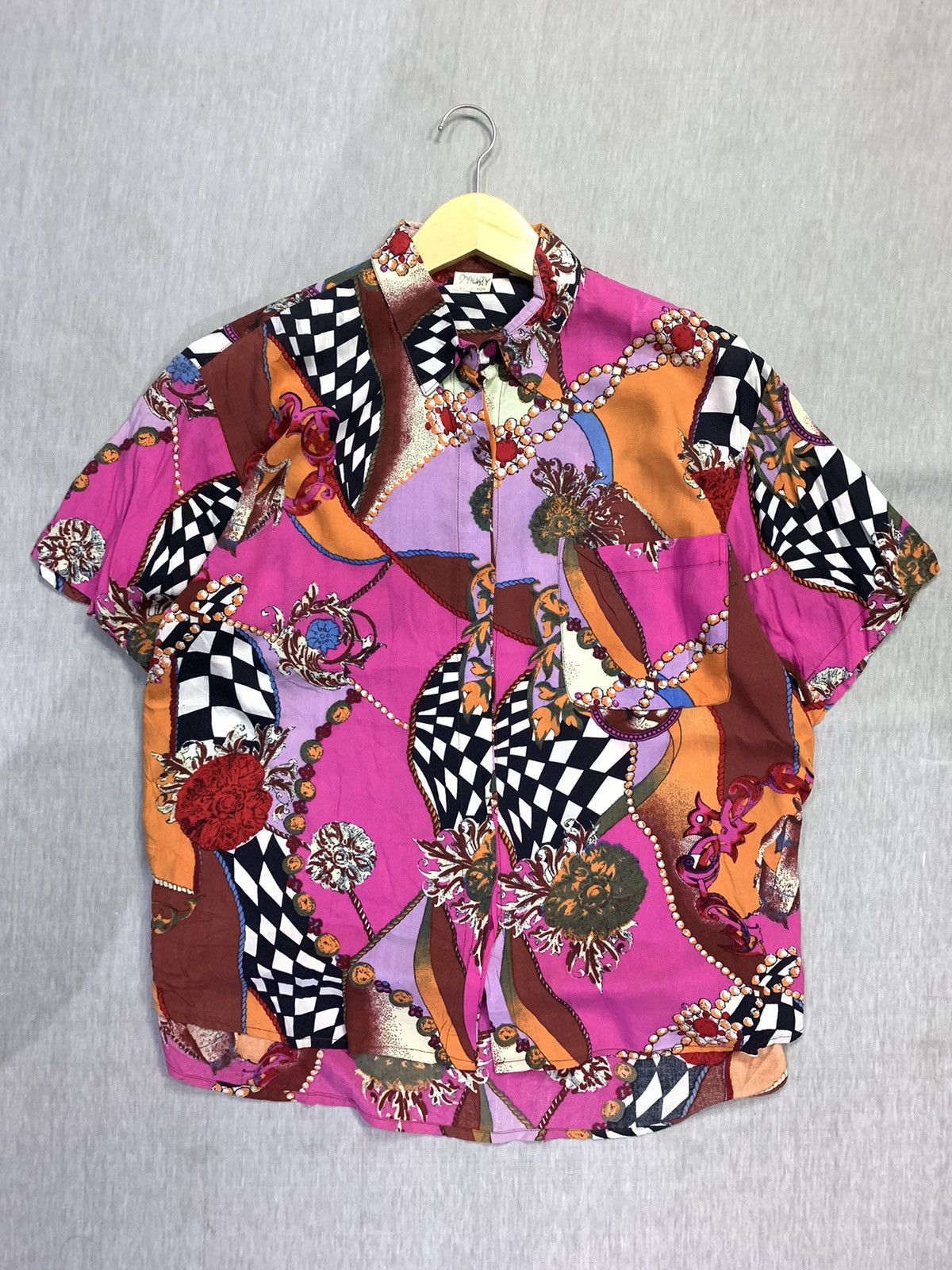 Japanese Brand × Vintage DYNASTY Collection Vintage Print Art Shirt Size XL / US 12-14 / IT 48-50 - 1 Thumbnail