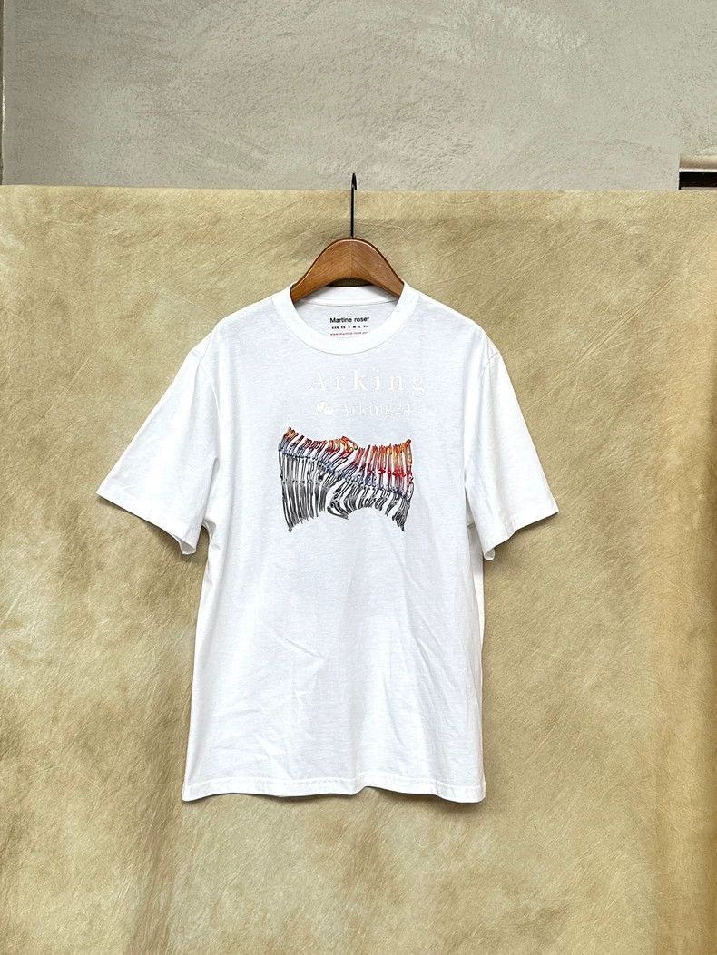 Martine Rose Martine rose White printed short sleeves Size S / US 4 / IT 40 - 4 Thumbnail