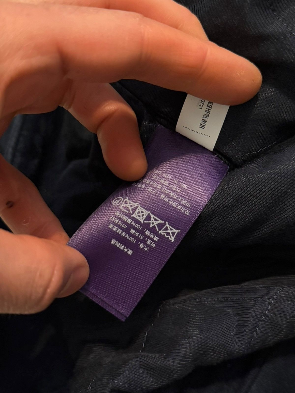 Ralph Lauren Purple Label $3,495 Clifton Suede Blue Trucker Jacket Size US L / EU 52-54 / 3 - 9 Thumbnail