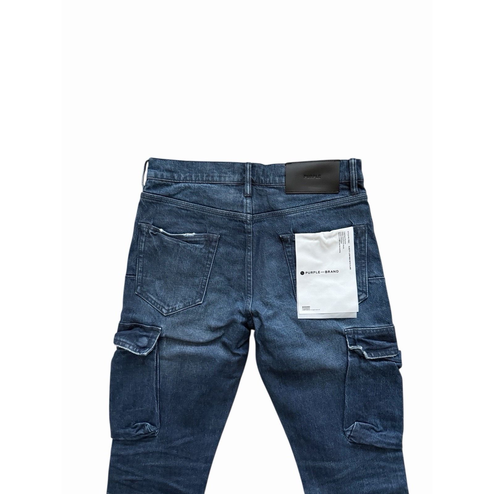Purple Brand Purple Brand Jeans Coated Men Slim Fit Flare Blue Size 32/32 Size US 32 / EU 48 - 5 Thumbnail