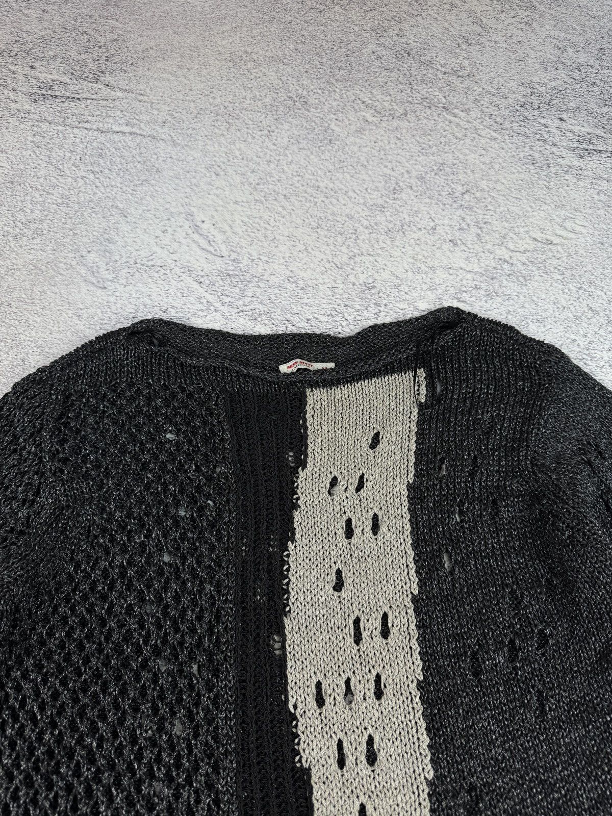 Miss Sixty miss sixty y2k grunge distressed knit cardigan mesh Size M / US 6-8 / IT 42-44 - 4 Thumbnail