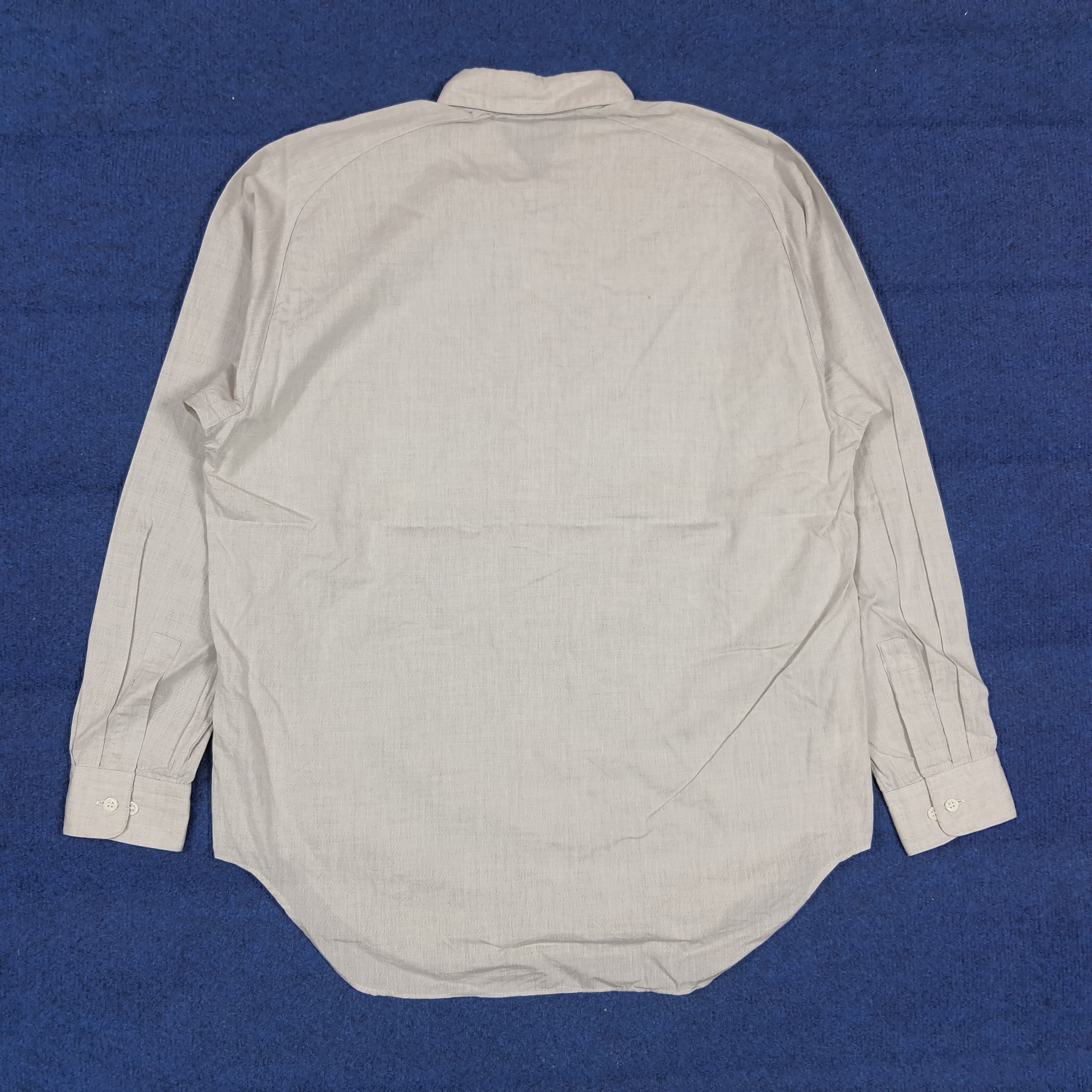 Issey Miyake Vintage Issey Miyake Plain Button Up Shirt C294N63 Size US M / EU 48-50 / 2 - 3 Thumbnail