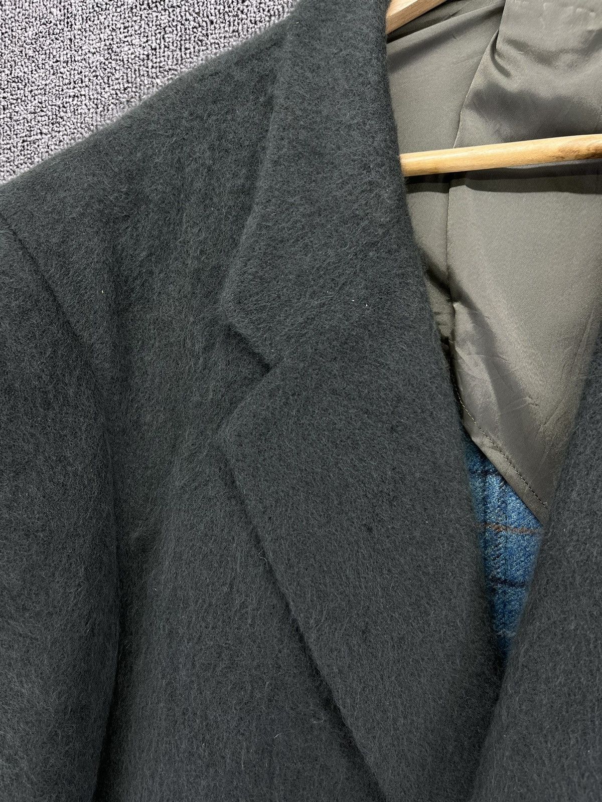 Lanvin Vintage Lanvin Green Wool Blazers Coats Jacket Size US L / EU 52-54 / 3 - 12 Thumbnail