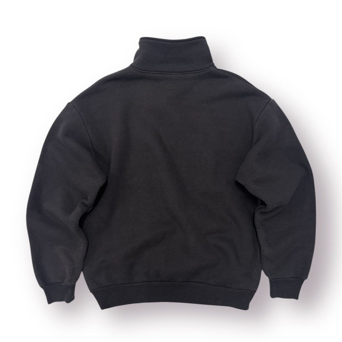 Schott 🔥 SCHOTT N.Y.C Quarter Zip military Distressed Sweatshirt Size US M / EU 48-50 / 2 - 10 Thumbnail