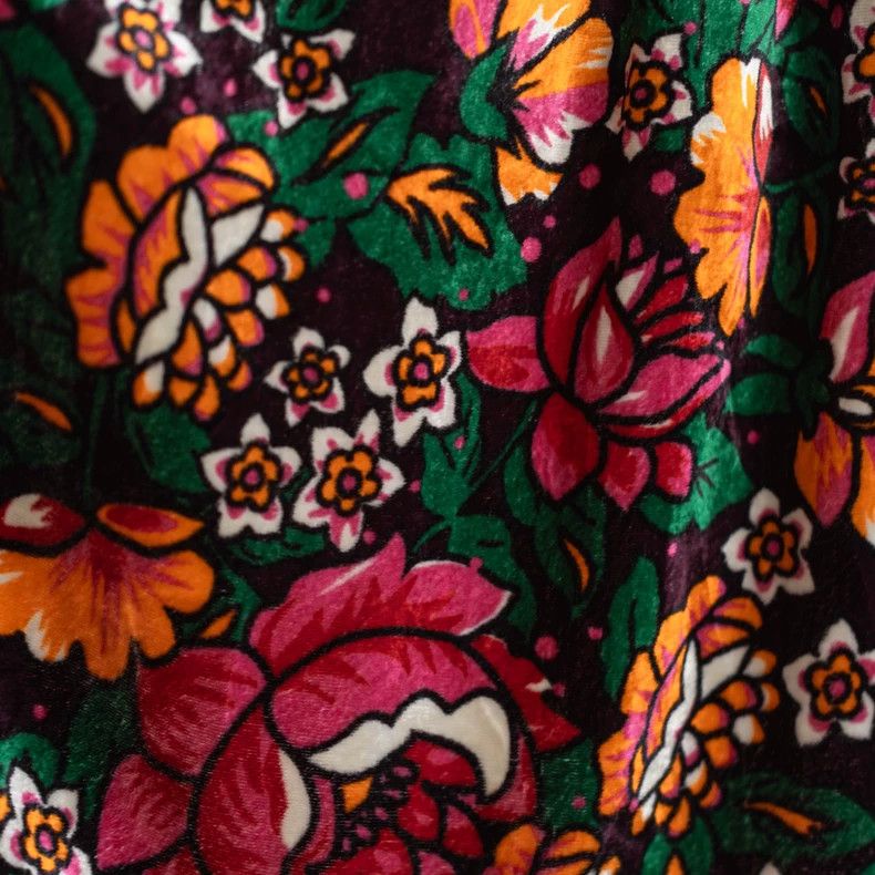 Comme des Garcons Comme Des Garcons Velvet floral skirt Size S / US 4 / IT 40 - 7 Thumbnail