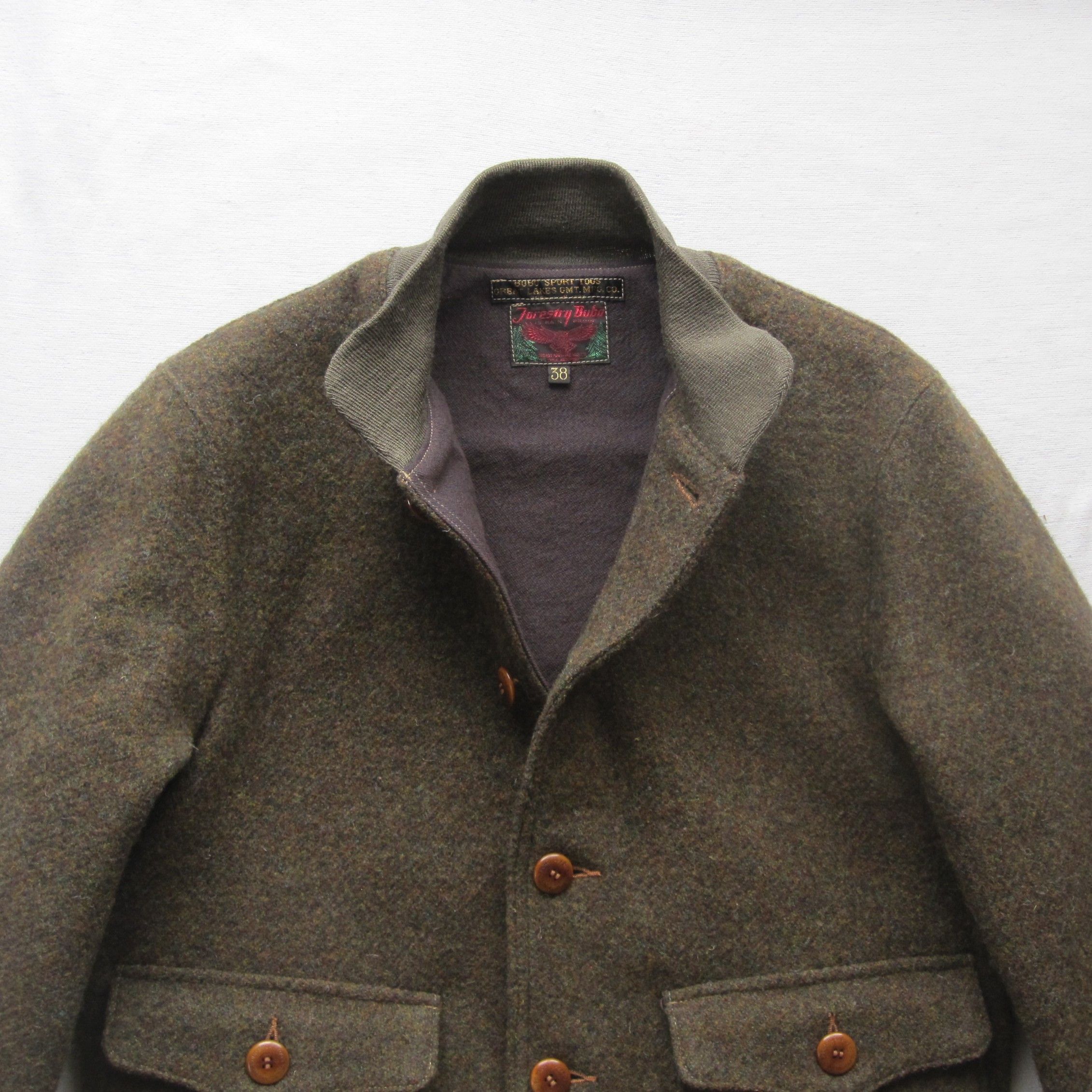 Freewheelers “SKAGIT" WOOL JACKET 38 Size US L / EU 52-54 / 3 - 2 Thumbnail
