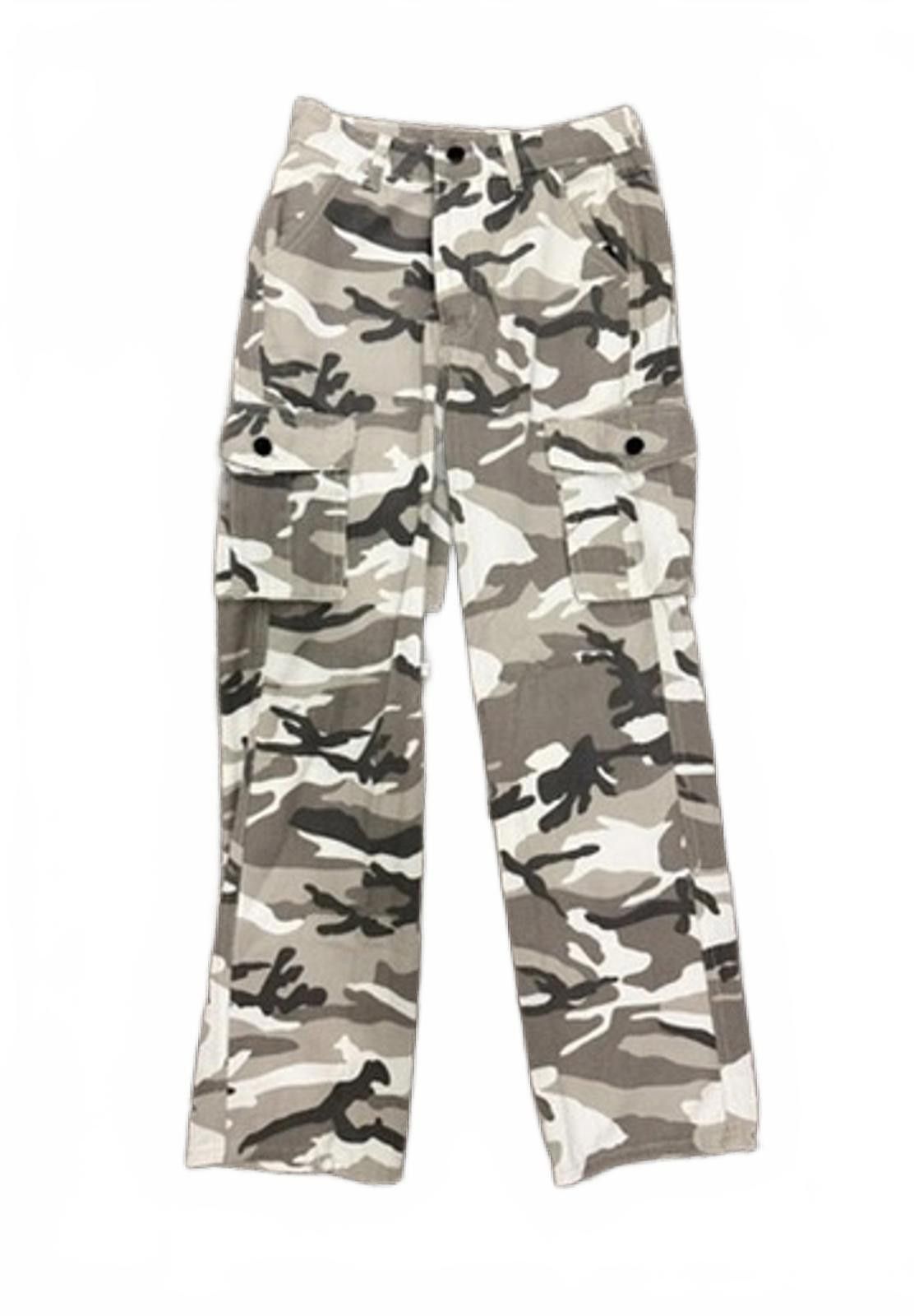Other Camoflauge Wide Leg Jeans (X-SMALL) Size 26" / US 2 / IT 38 - 6 Thumbnail