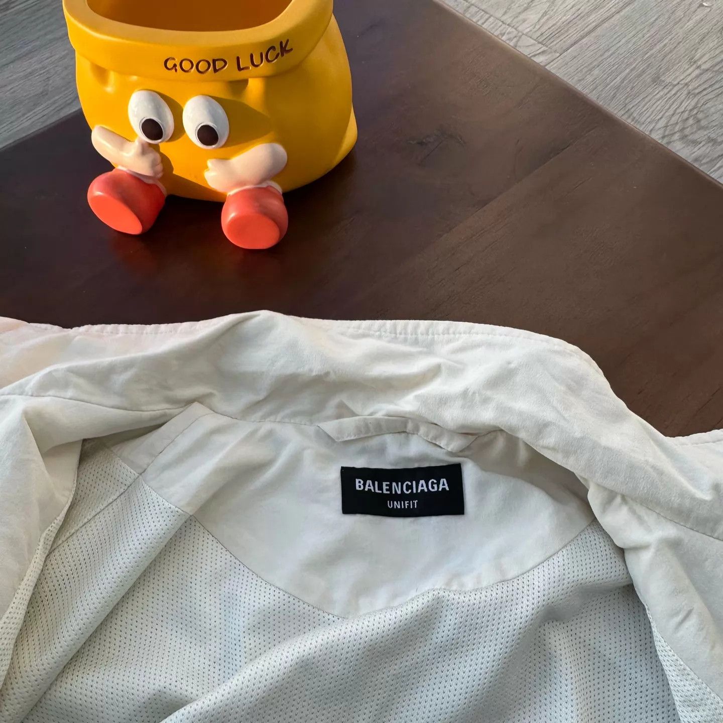 Balenciaga Balenciaga Uniform Zipped Jacket White 2 New Stain Size M / US 6-8 / IT 42-44 - 3 Thumbnail
