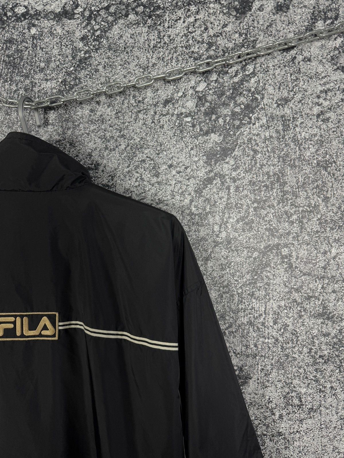 Fila Fila Vintage Nylon Jacket Windbreaker Streetwear Size L Size US L / EU 52-54 / 3 - 10 Thumbnail