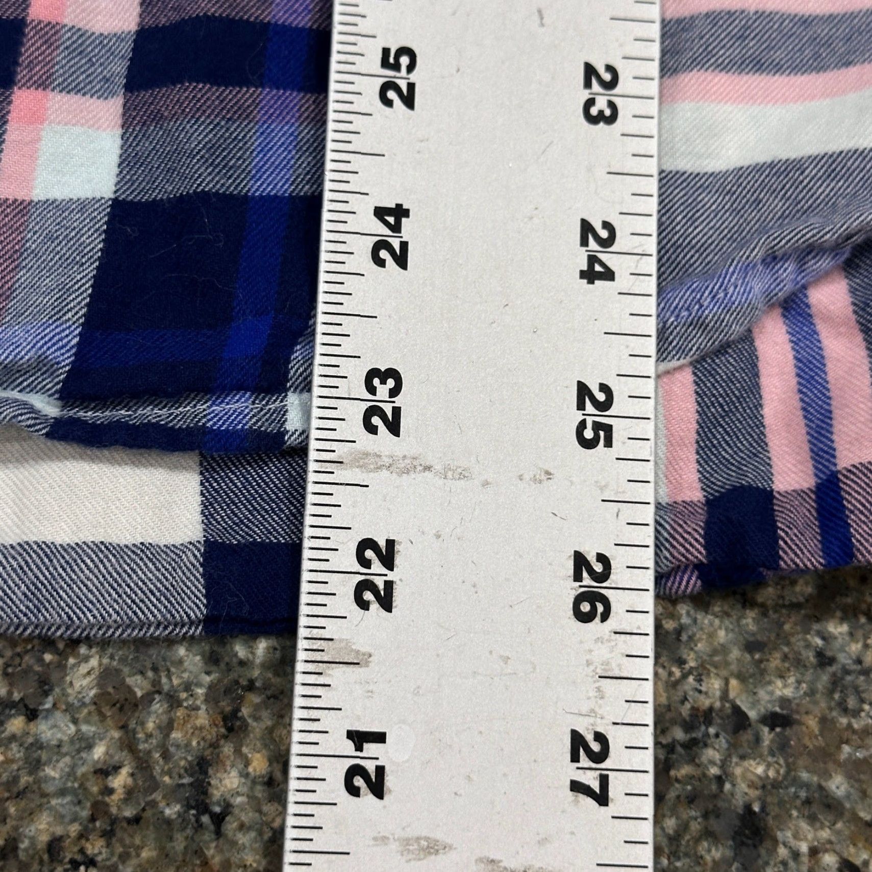 Old Navy Old Navy Shirt Womens XXL Plaid Blue Pink White Button Up 100% Cotton Size XXL / US 16-18 / IT 52-54 - 4 Thumbnail