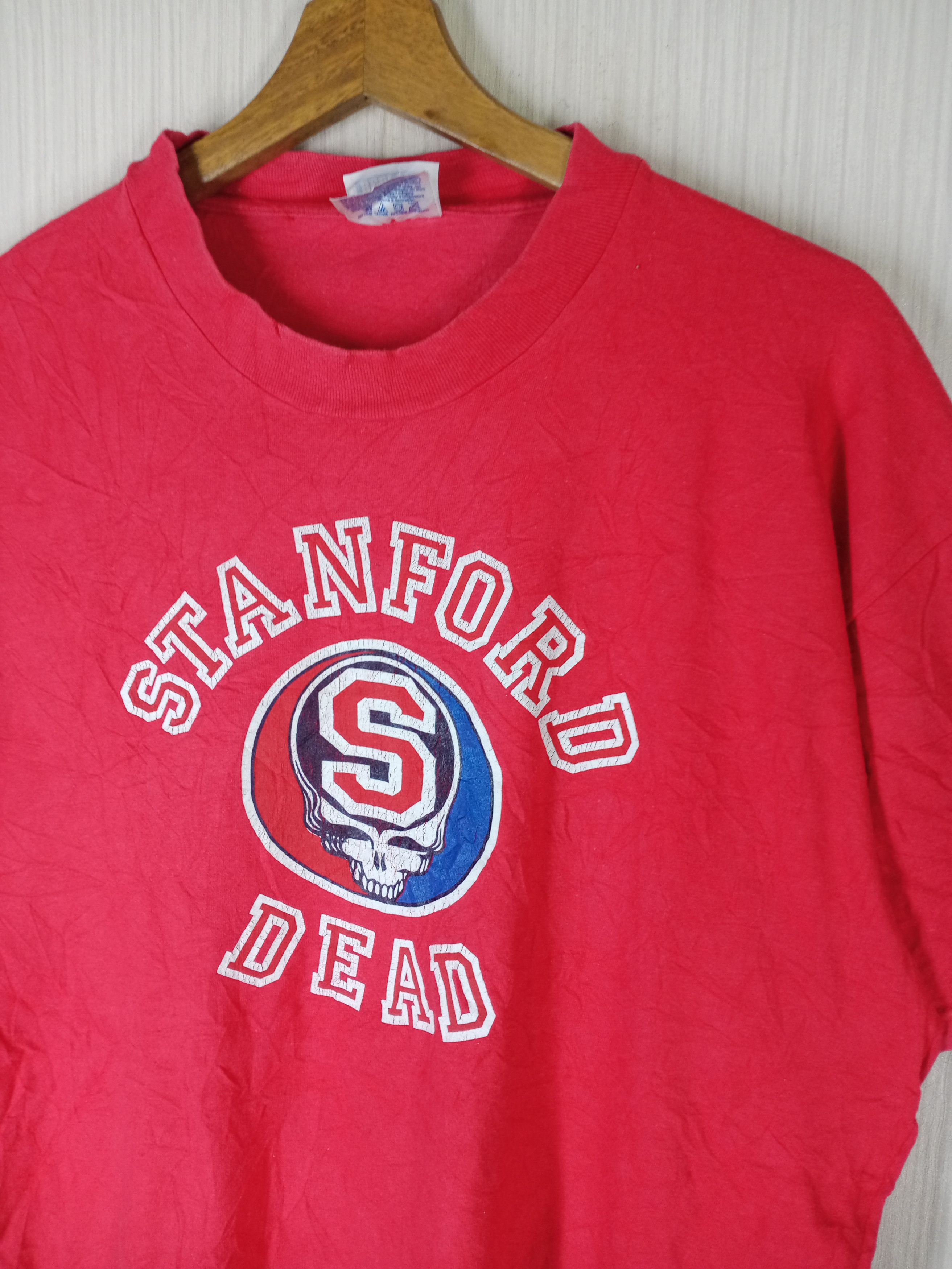 Grateful Dead RARE VINTAGE STANFORD DEAD GRATEFUL DEAD TEE Size US L / EU 52-54 / 3 - 3 Thumbnail