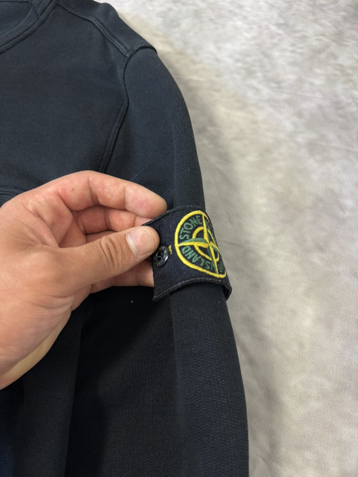 Stone Island Stone Island Black Sweatshirt XL Size US XL / EU 56 / 4 - 5 Thumbnail