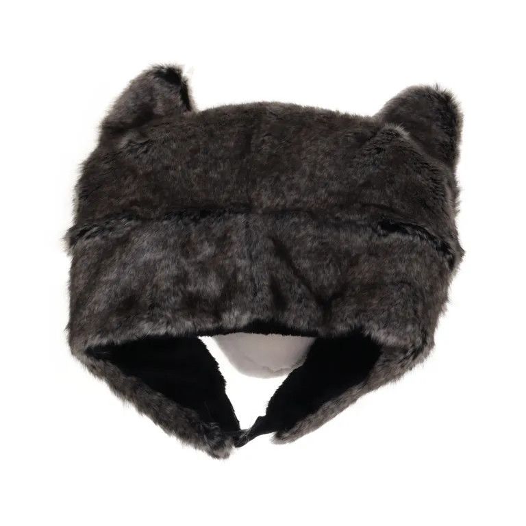 Dolce & Gabbana F/W17 Fur Wolf Head Hat Size ONE SIZE - 2 Thumbnail