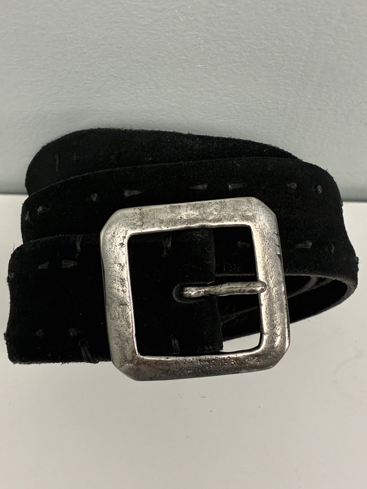 John Varvatos Suede Knot Belt 36 Size 36 - 9 Thumbnail