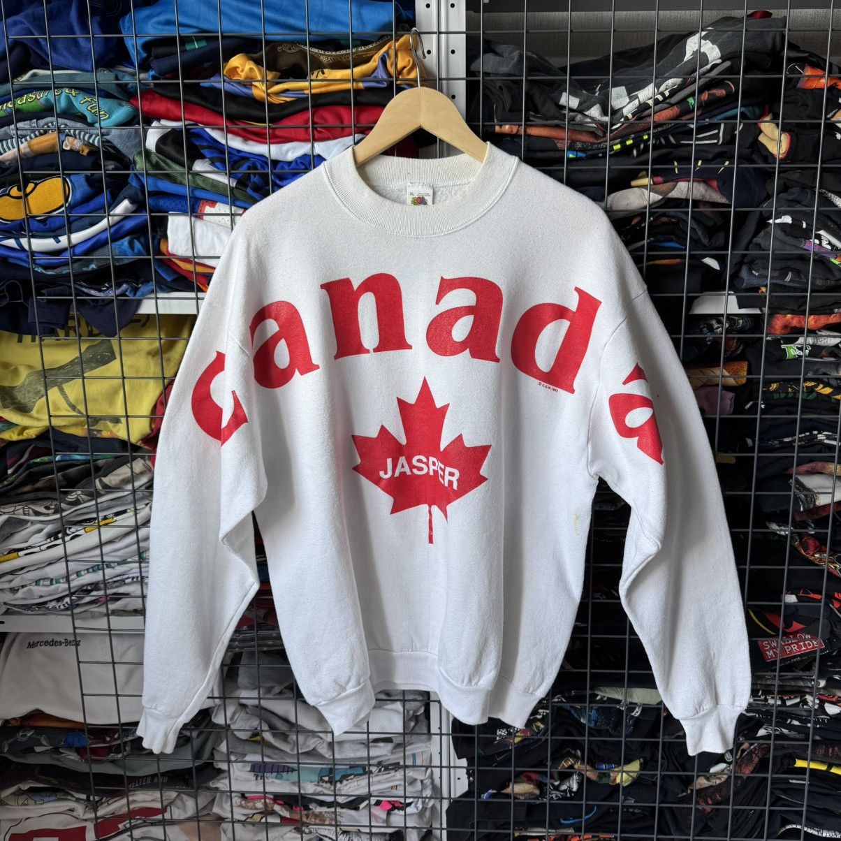 Vintage Vintage 1993 Canada Jasper Sweatshirt Size US XL / EU 56 / 4 - 1 Thumbnail