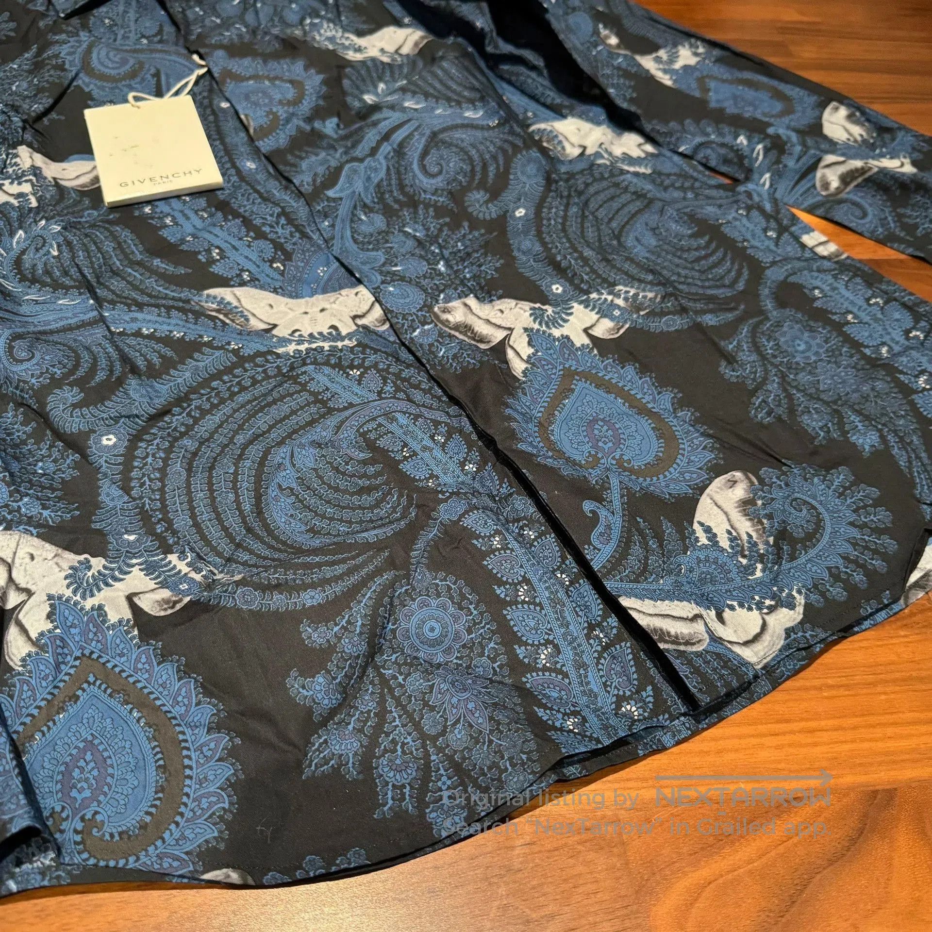 Givenchy Givenchy Vine Print Slim Long. Size US M / EU 48-50 / 2 - 8 Thumbnail