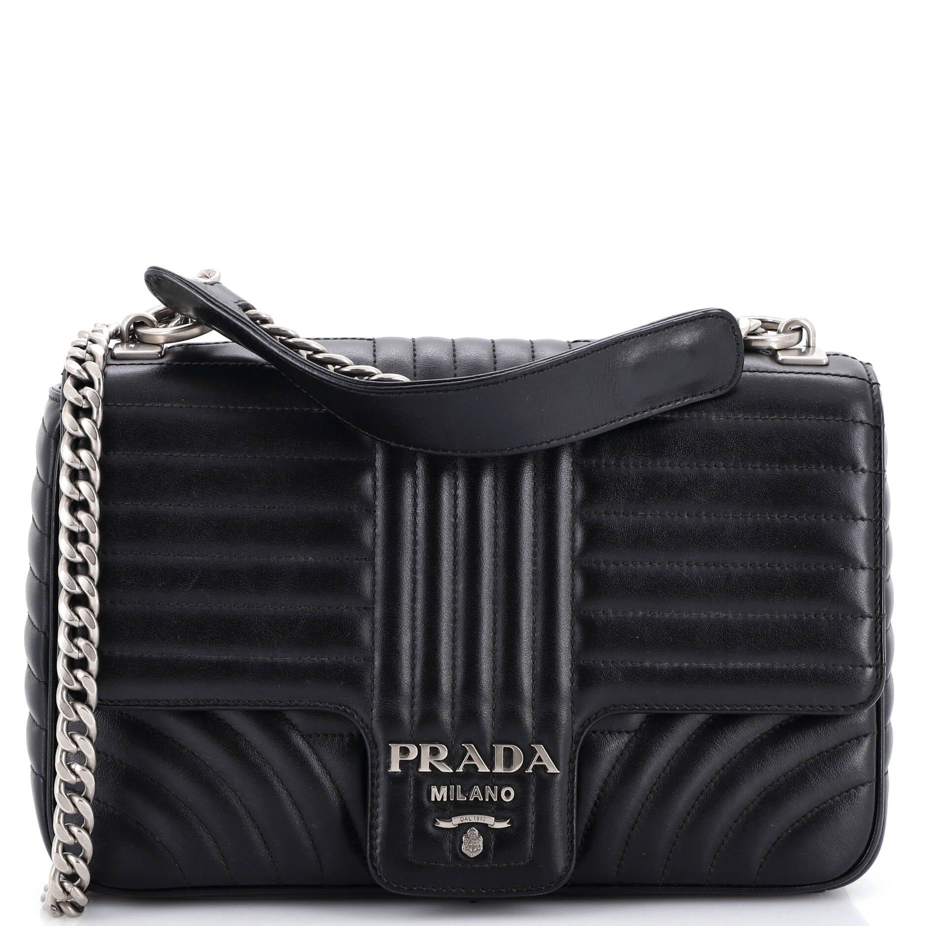 Prada Chain Flap Shoulder Bag Size ONE SIZE - 1 Thumbnail