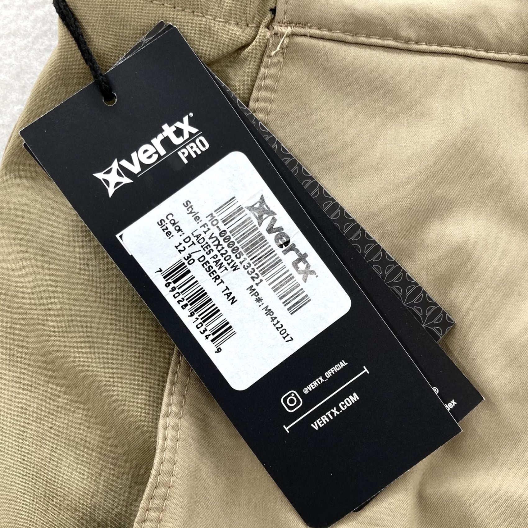 Vintage Vertx Pro Fusion Flex Pants Womens 12/30 Desert Tan Tactical Cargo Workwear NWT Size 34" / US 12 / IT 48 - 4 Thumbnail