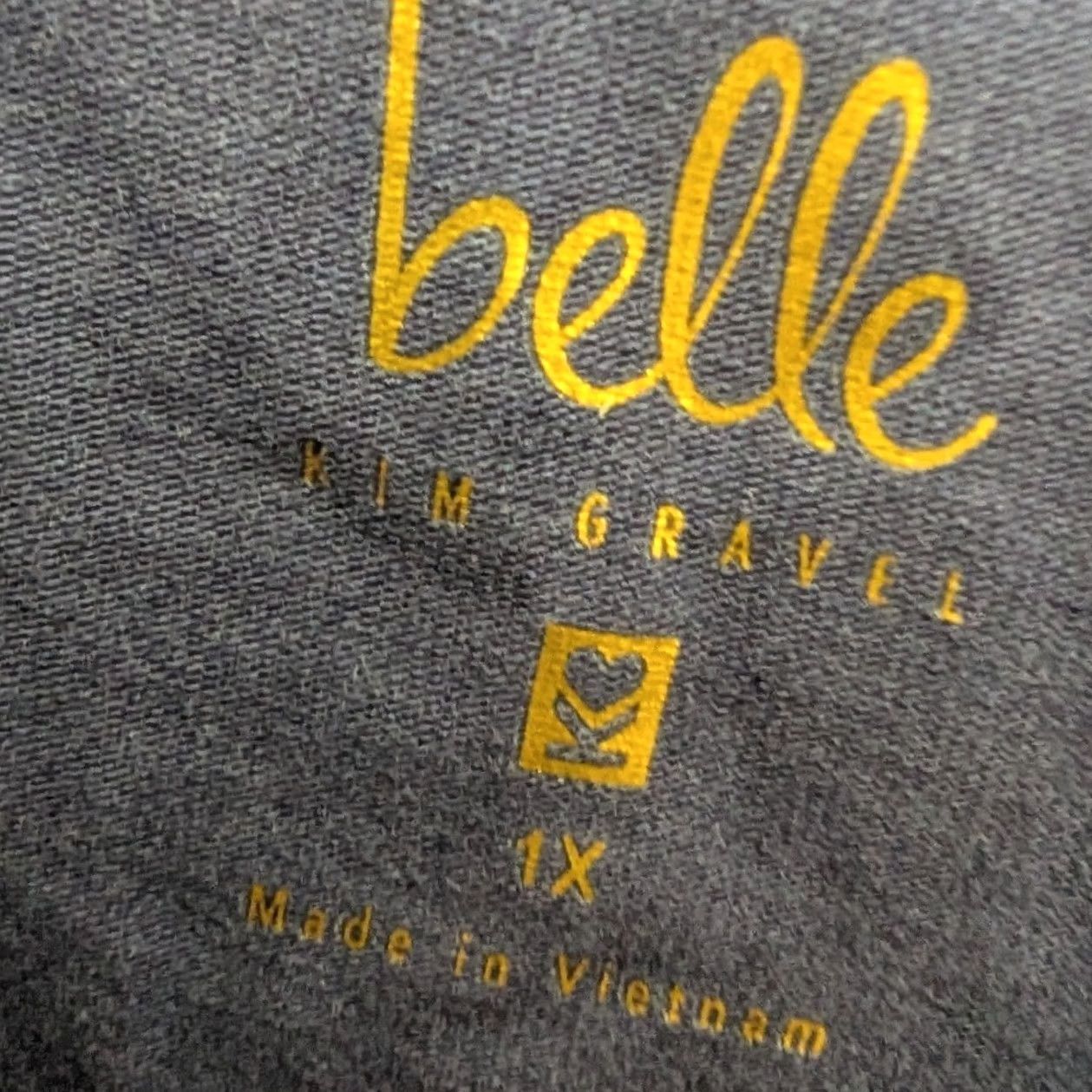 Vintage Belle by Kim Gravel Tank Top Navy Blue Pima Cotton Modal Sz 1X Basics Essential Tank Women's Plus Size Navy Blue Casual Sleeveless Scoop Neck 1X Size XL / US 12-14 / IT 48-50 - 5 Thumbnail