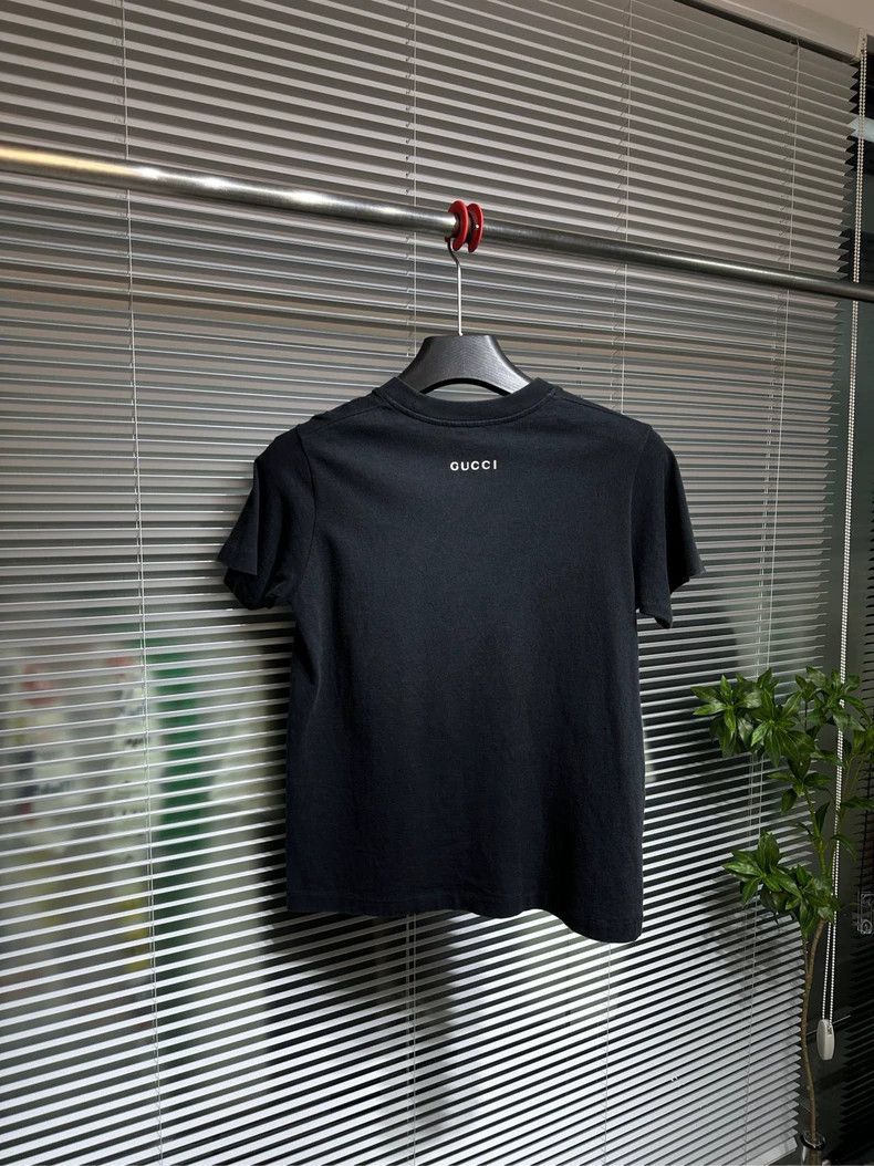 Gucci Gucci GG Apple Printed Short Sleeve Black Round Neck Pullov Size US XS / EU 42 / 0 - 2 Thumbnail