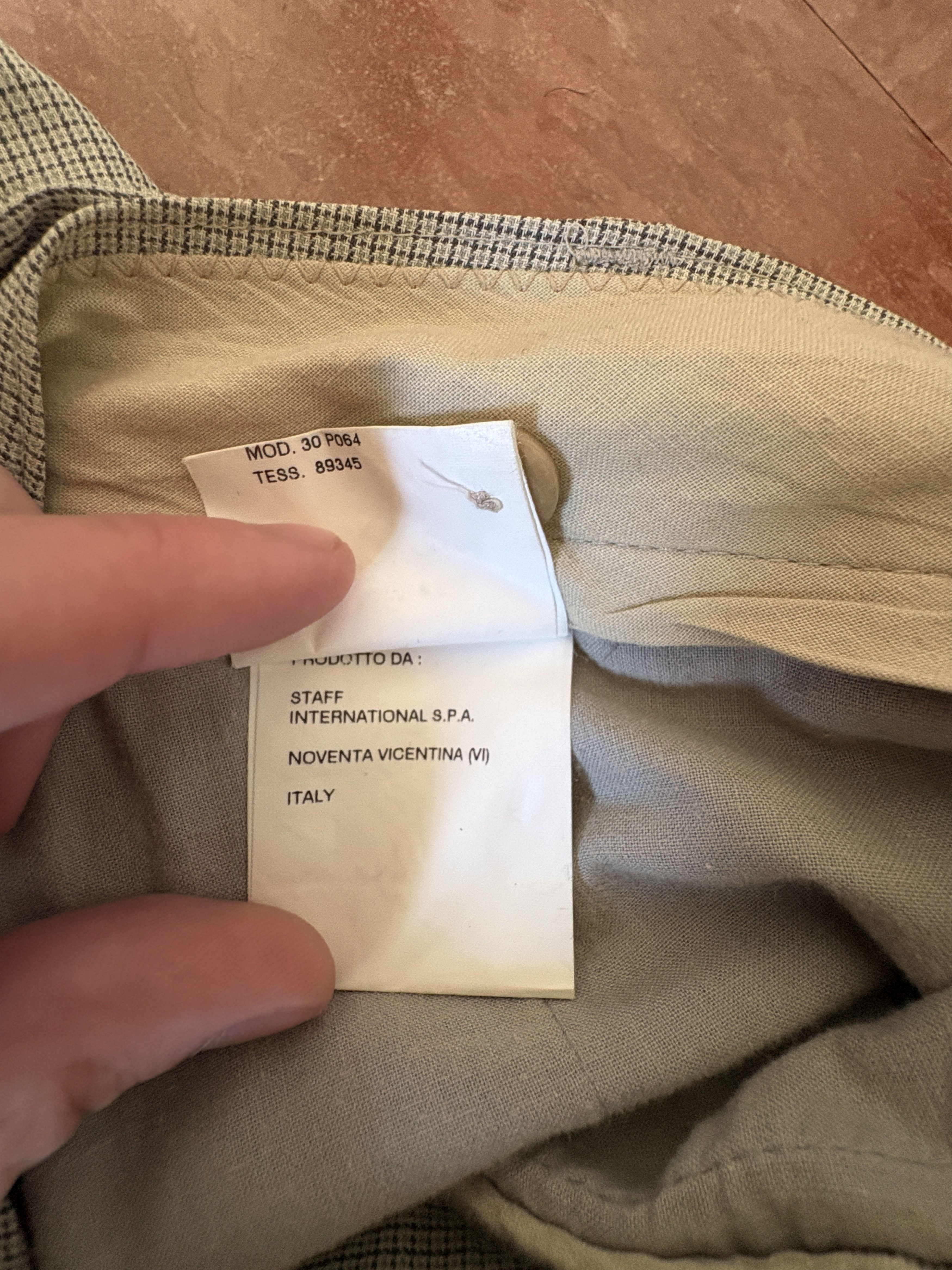 Maison Margiela Martin Margiela SS01 (Line 10) Checkered Belt Pants Size US 30 / EU 46 - 9 Thumbnail