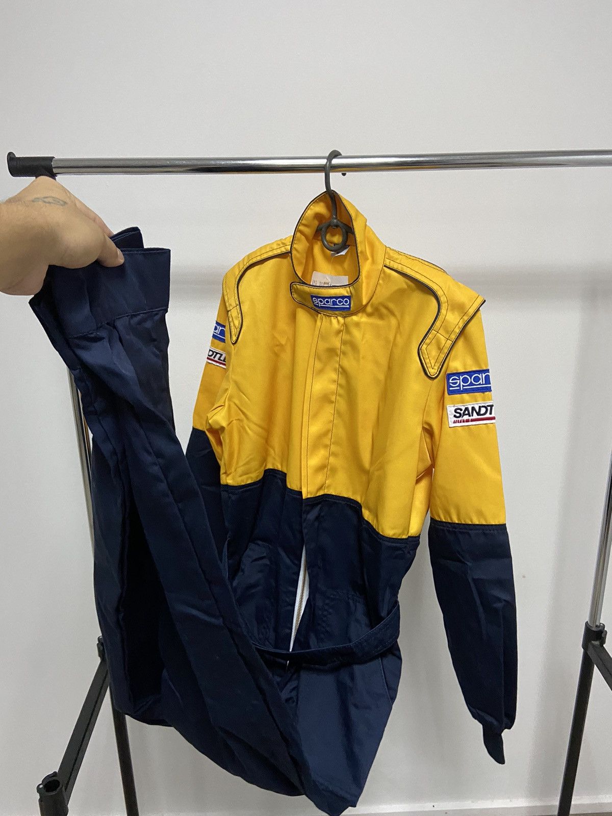 Vintage Sparco racing overalls suit vintage Italy Size US 32 / EU 48 - 2 Thumbnail