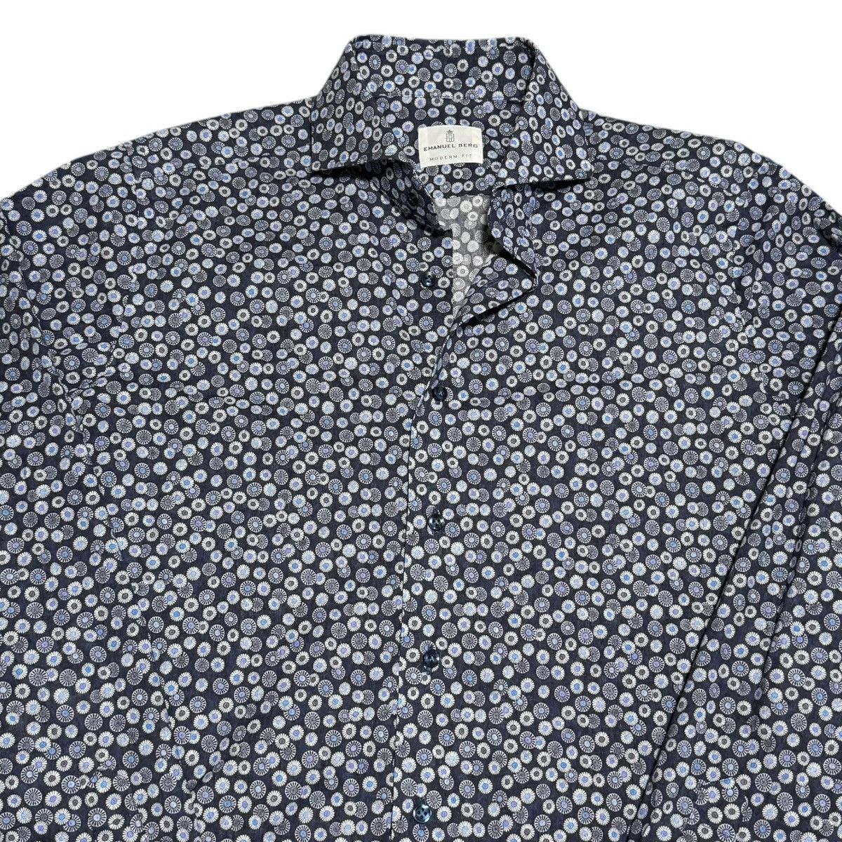 Other Emanuel Berg Geometric Patterned Button Up Shirt Adult M Size US M / EU 48-50 / 2 - 2 Thumbnail