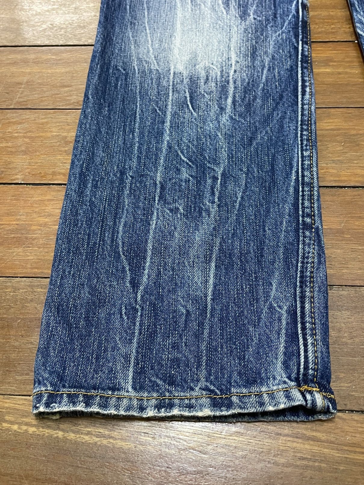 14th Addiction × Japanese Brand Rare Design Vintage Japanese Brand Villand Jeans 2000s Size US 31 - 7 Thumbnail
