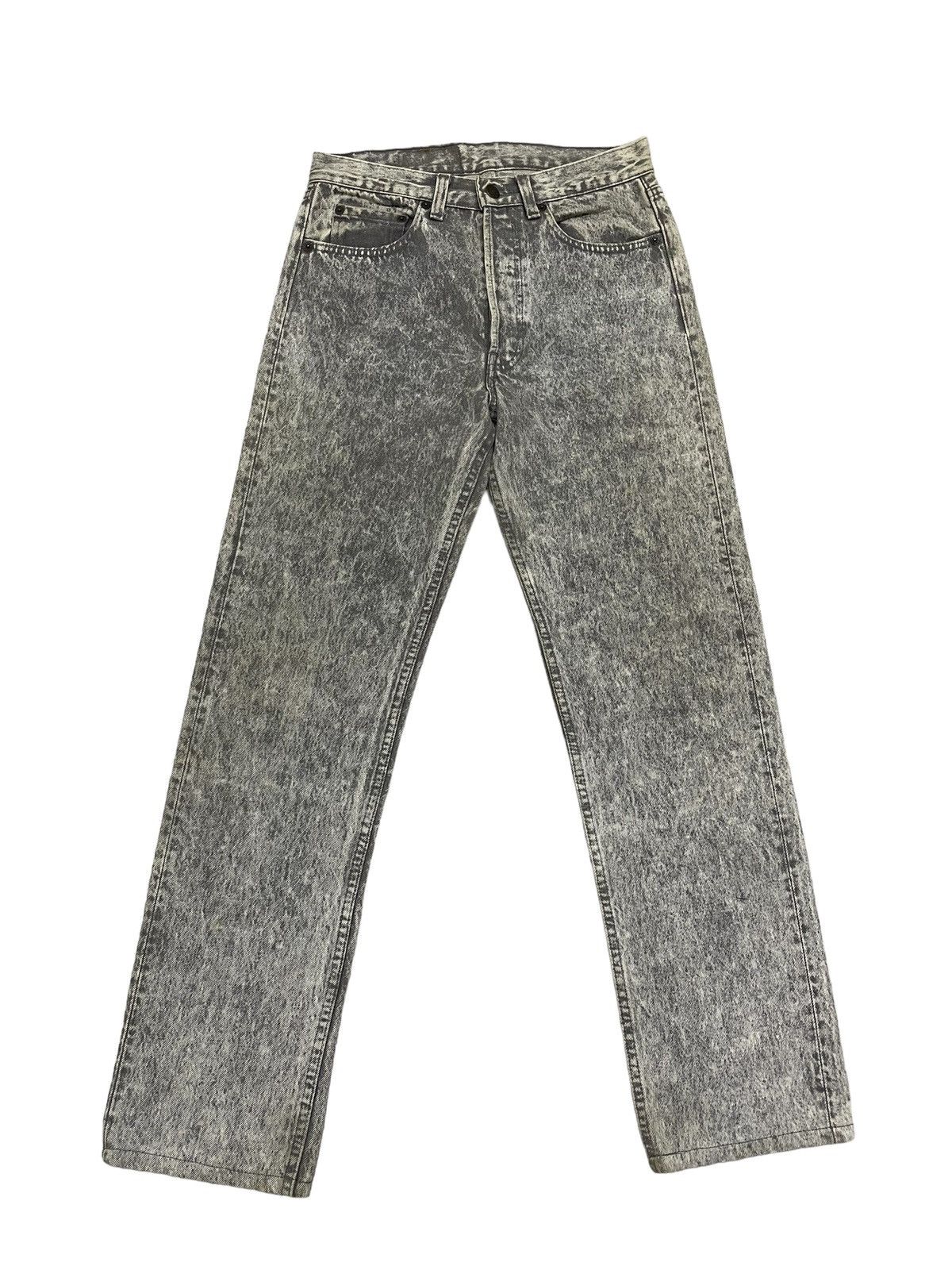 Levi's Vintage Clothing VINTAGE LEVI’S RINDEM ACID WASH DENIM PANTS Size US 30 / EU 46 - 2 Thumbnail