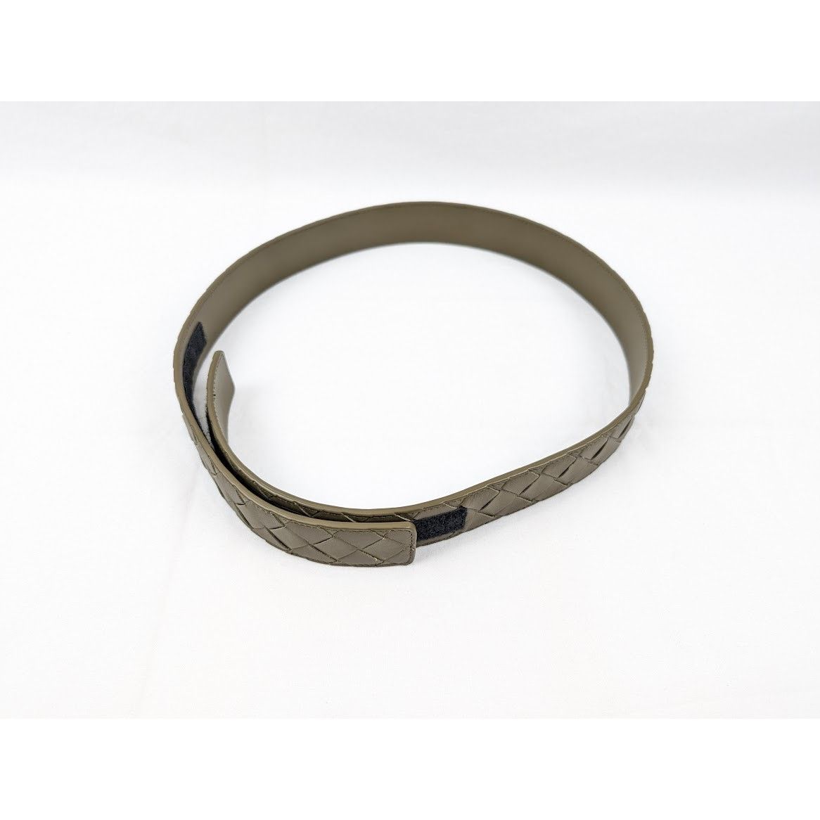 Bottega Veneta o1rshd1 Size: 85cm / Interccio Light Calf Belt in Mud Size 34 - 9 Thumbnail